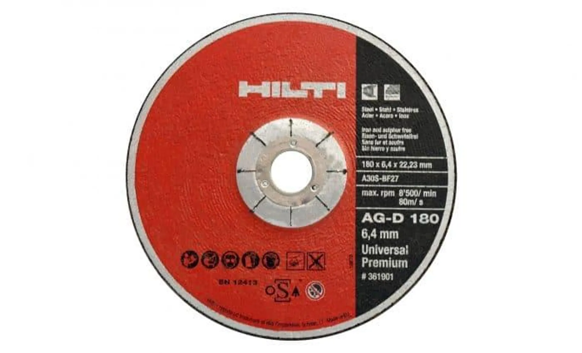 Disco De Desbaste Hilti Ag-D 180 361901 De 7″