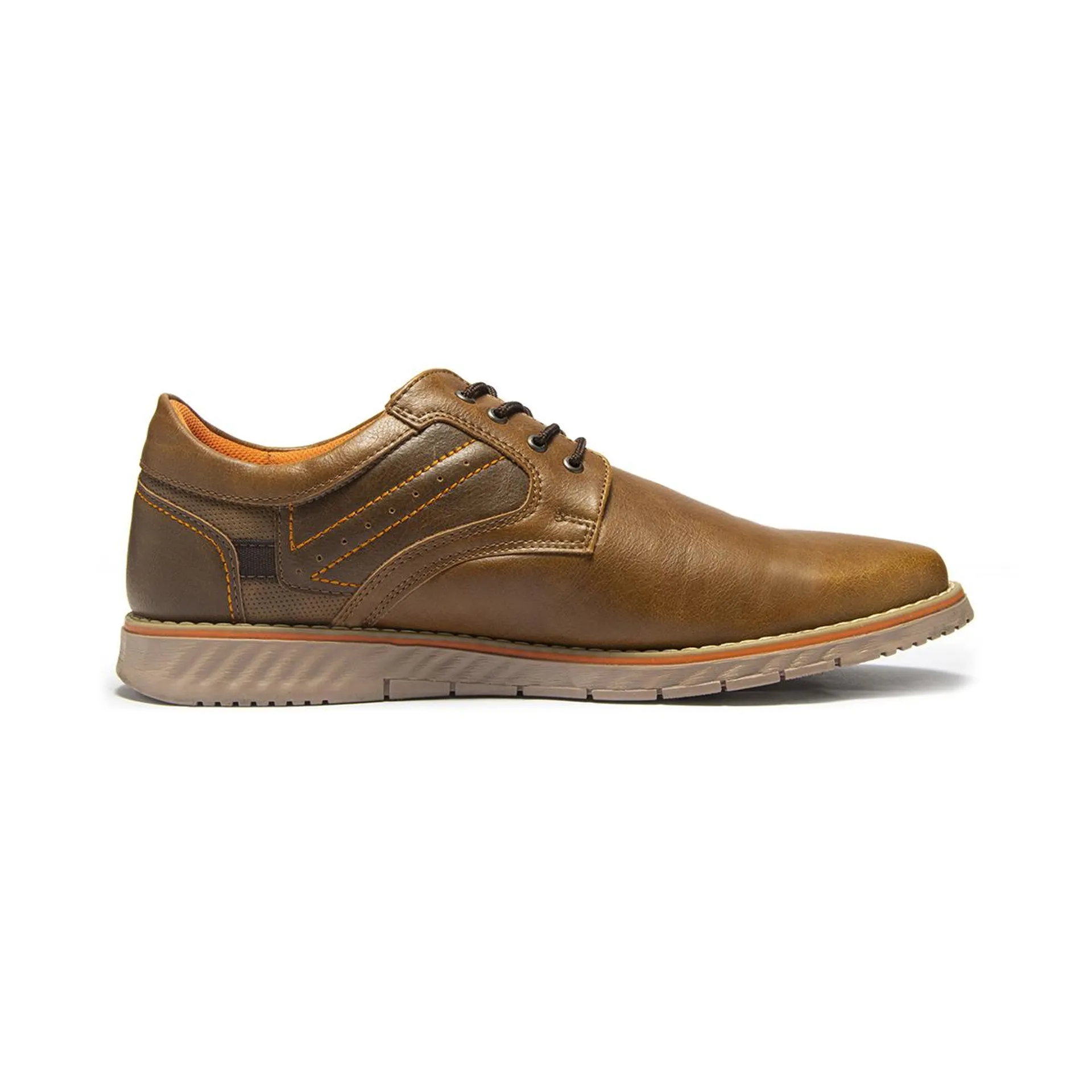 ZAPATO CASUAL AGUJETA CAPA DE OZONO PARA HOMBRE ESTILO 638401 CAFÉ
