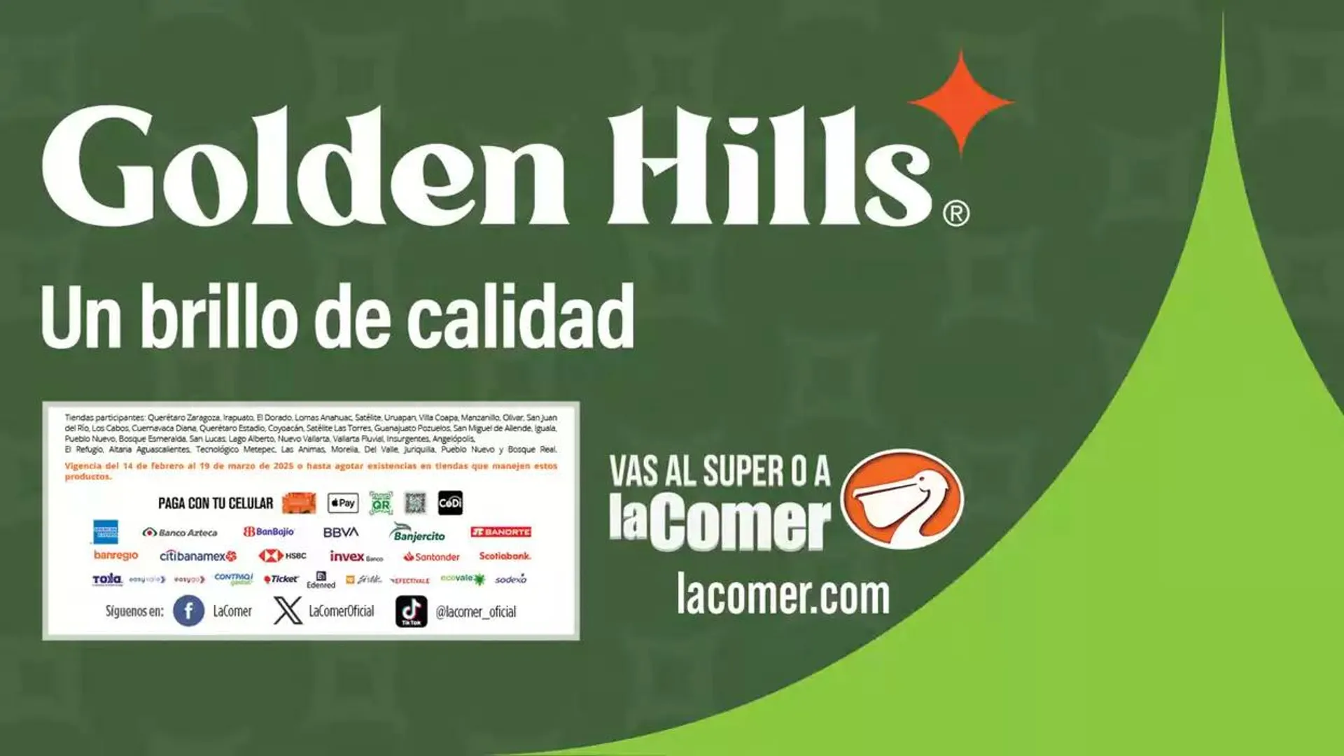 Catálogo de Golden Hills - La Comer 14 de febrero al 19 de marzo 2025 - Pagina 20