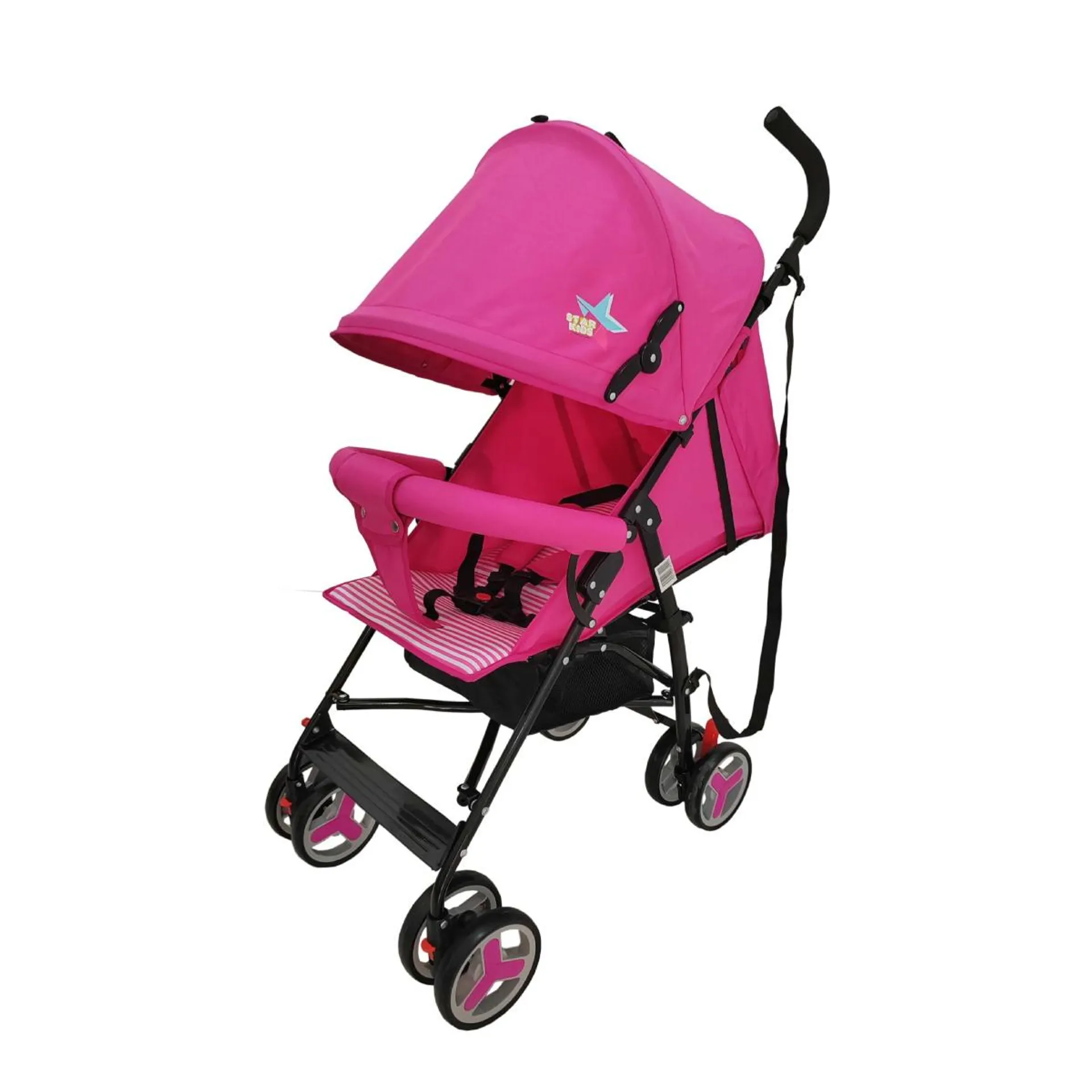 CARRIOLA de baston ligera Rosa