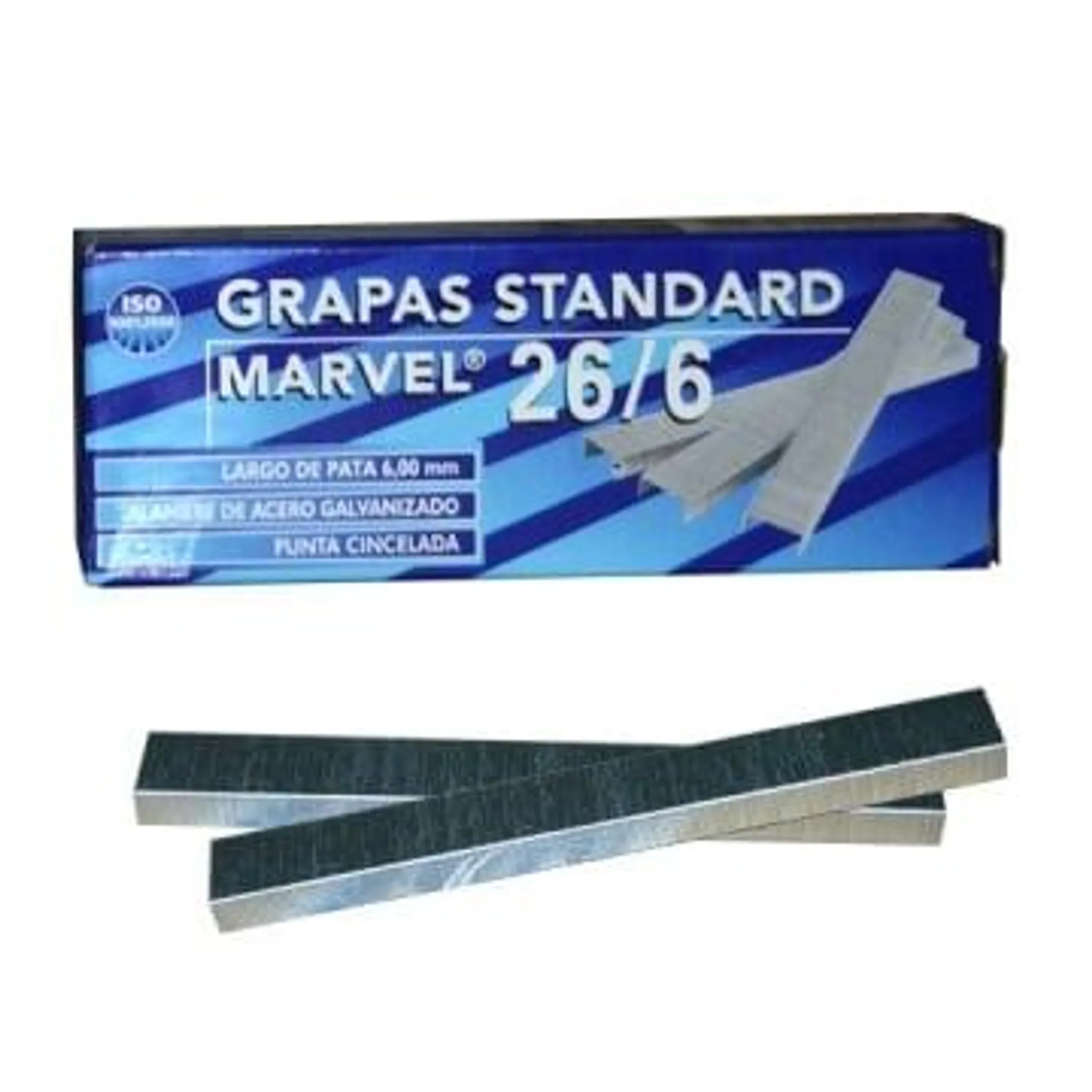 Caja c/5000 grapas Pilot fifa standard marvel 6mm