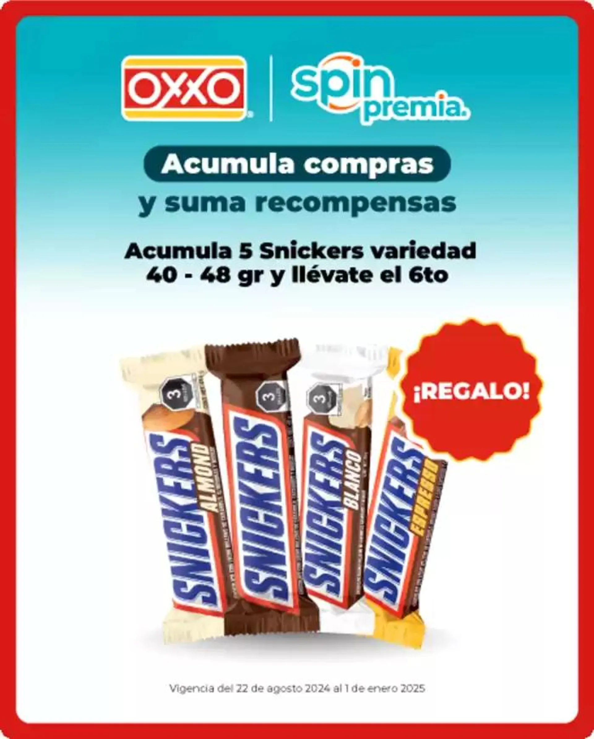 Ofertas OXXO - Spin Premia - 1