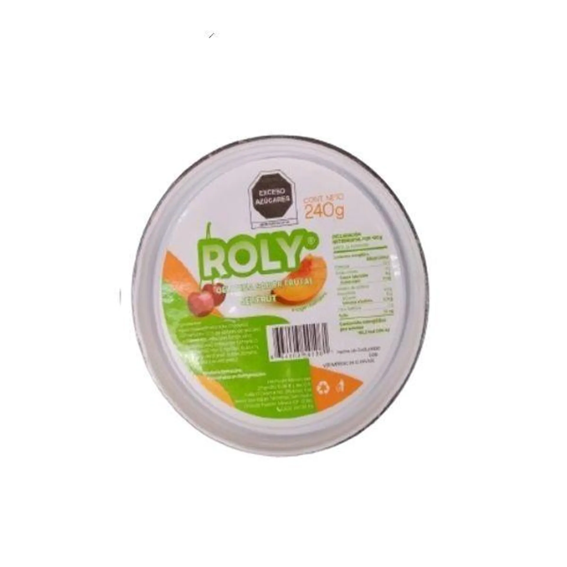 Gelatina Roly Frutas 240 g - Gelatina Roly Frutas 260 g