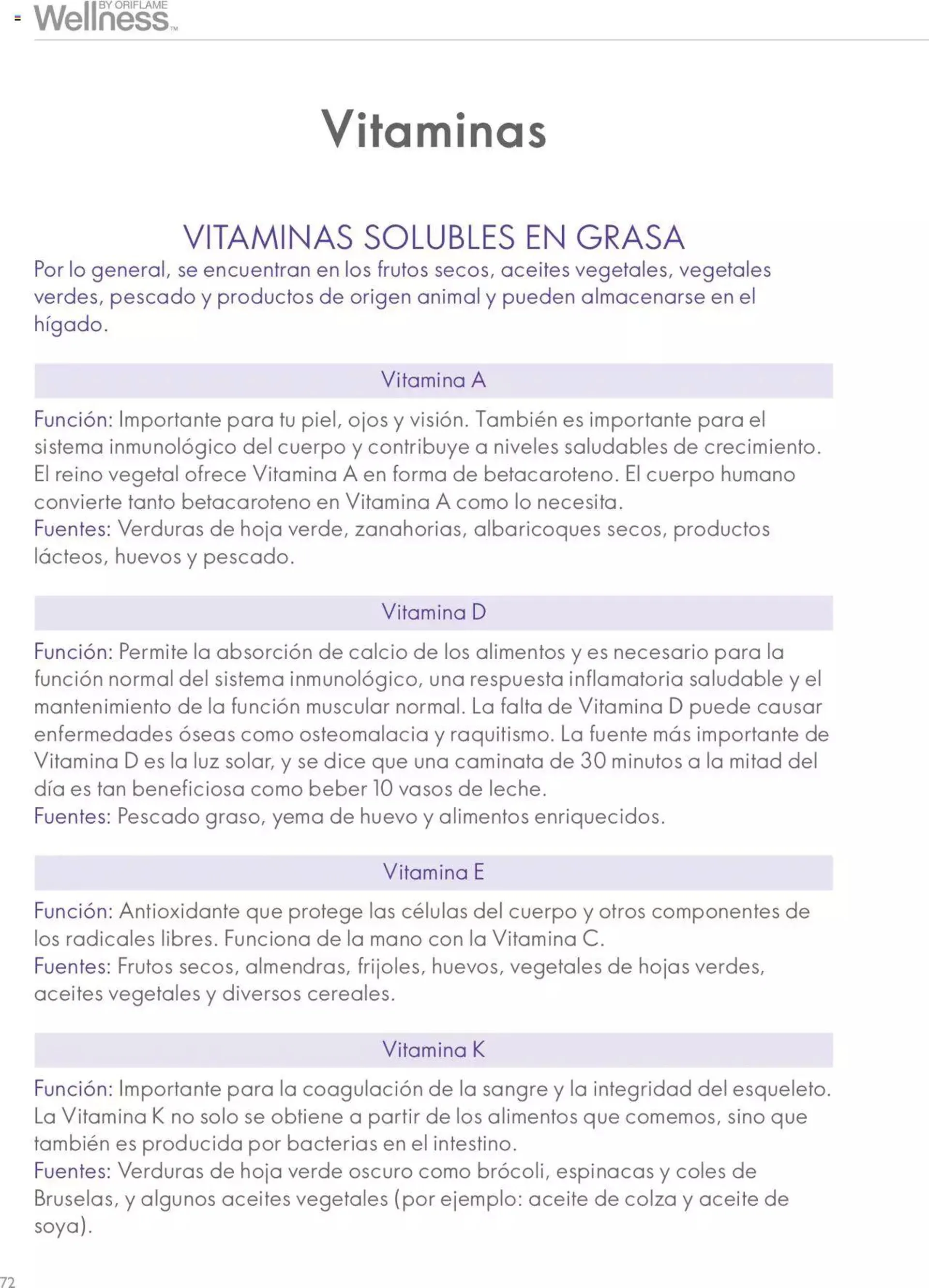 Oriflame - Guía de Producto Wellness - 67