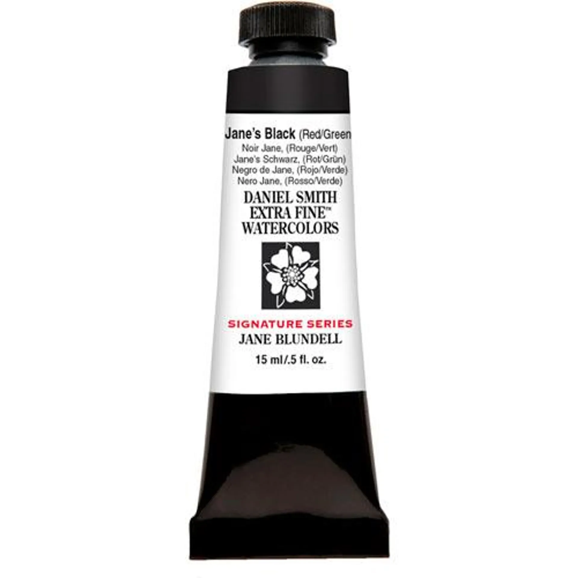 Acuarela Daniel Smith 15ml JaneS negro (Rojo/Verde) S2