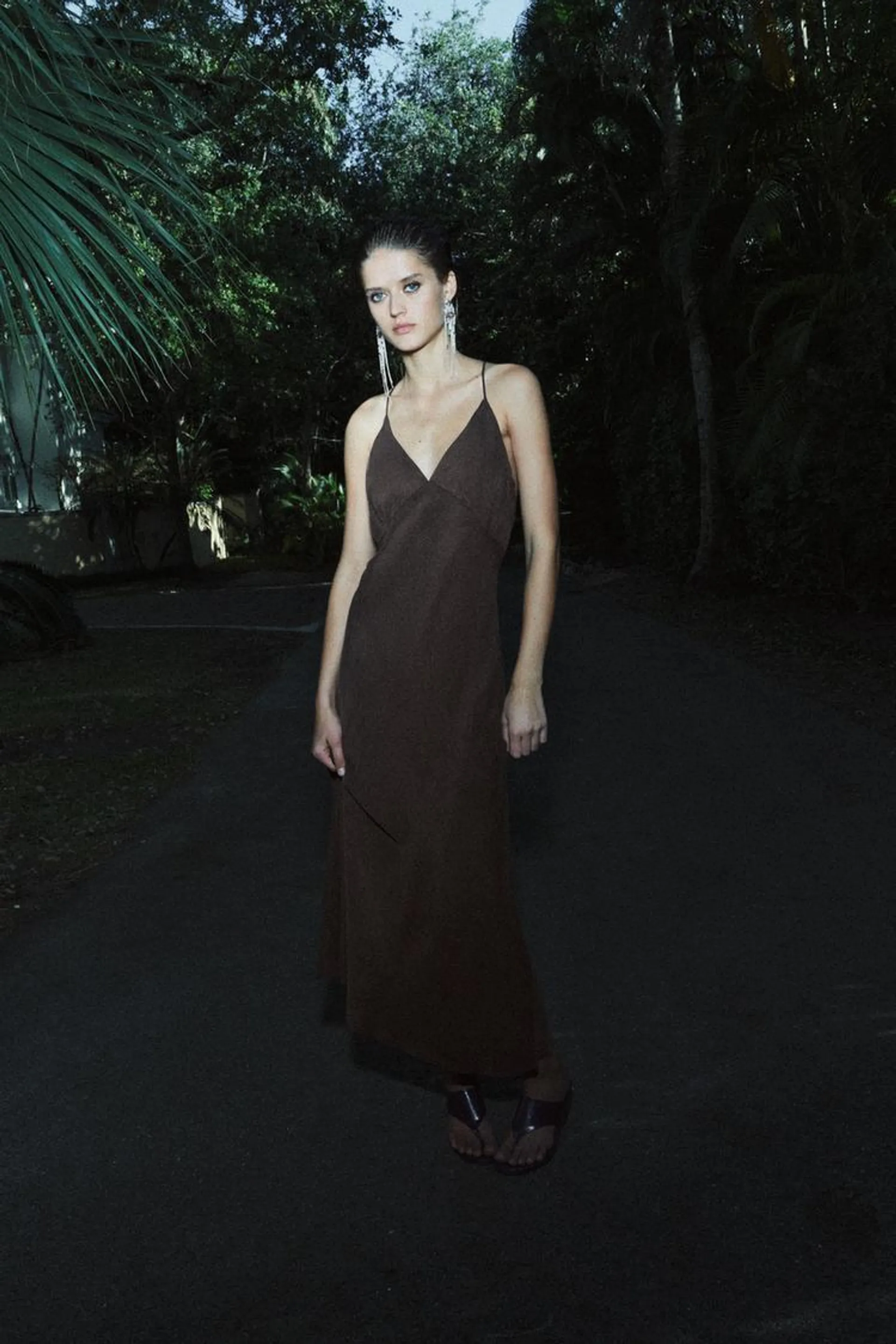 VESTIDO LENCERO ZW COLLECTION