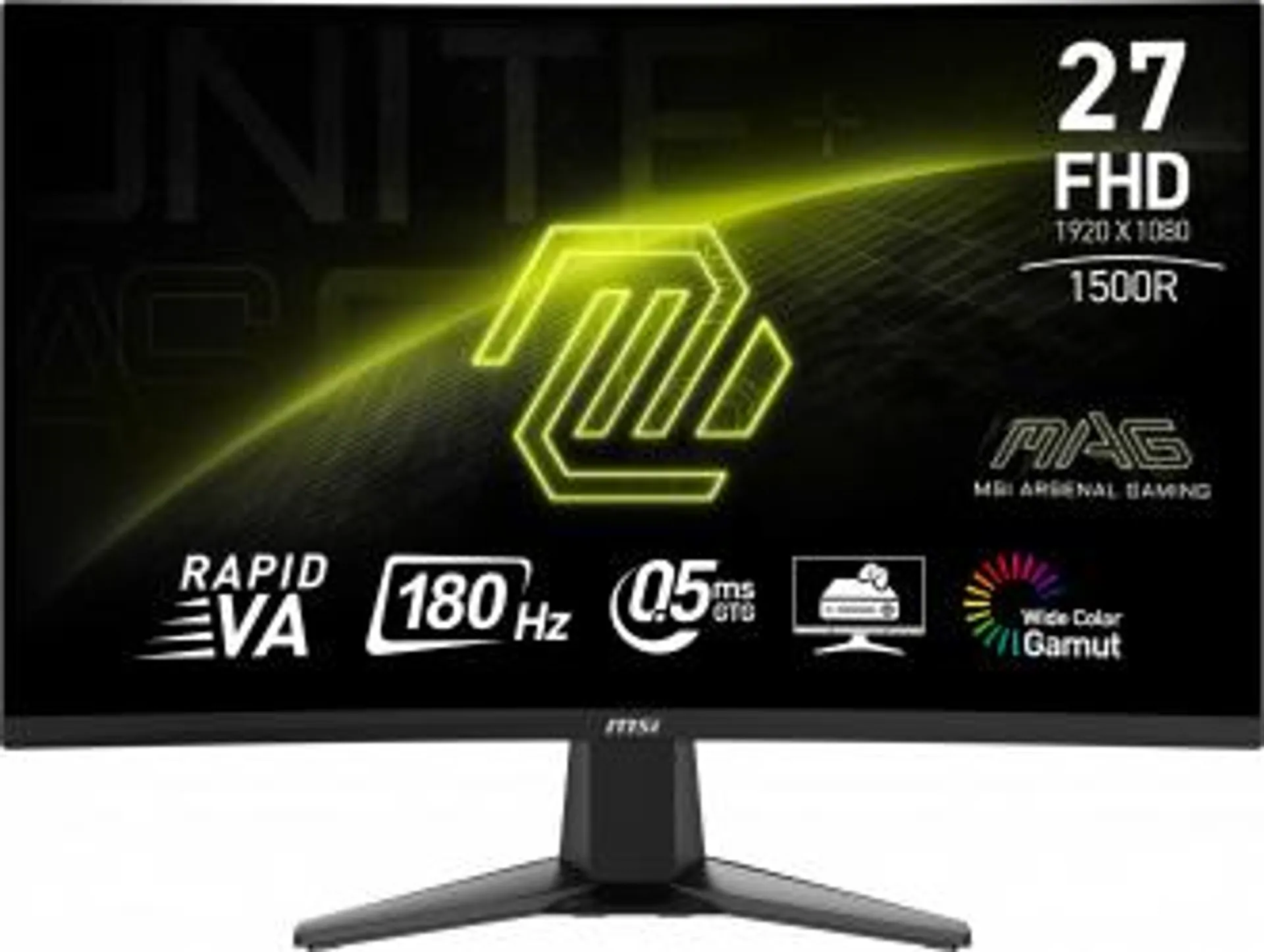 Monitor Gamer Curvo MSI MAG 27C6F LED 27", Full HD, 180Hz, HDMI, Negro