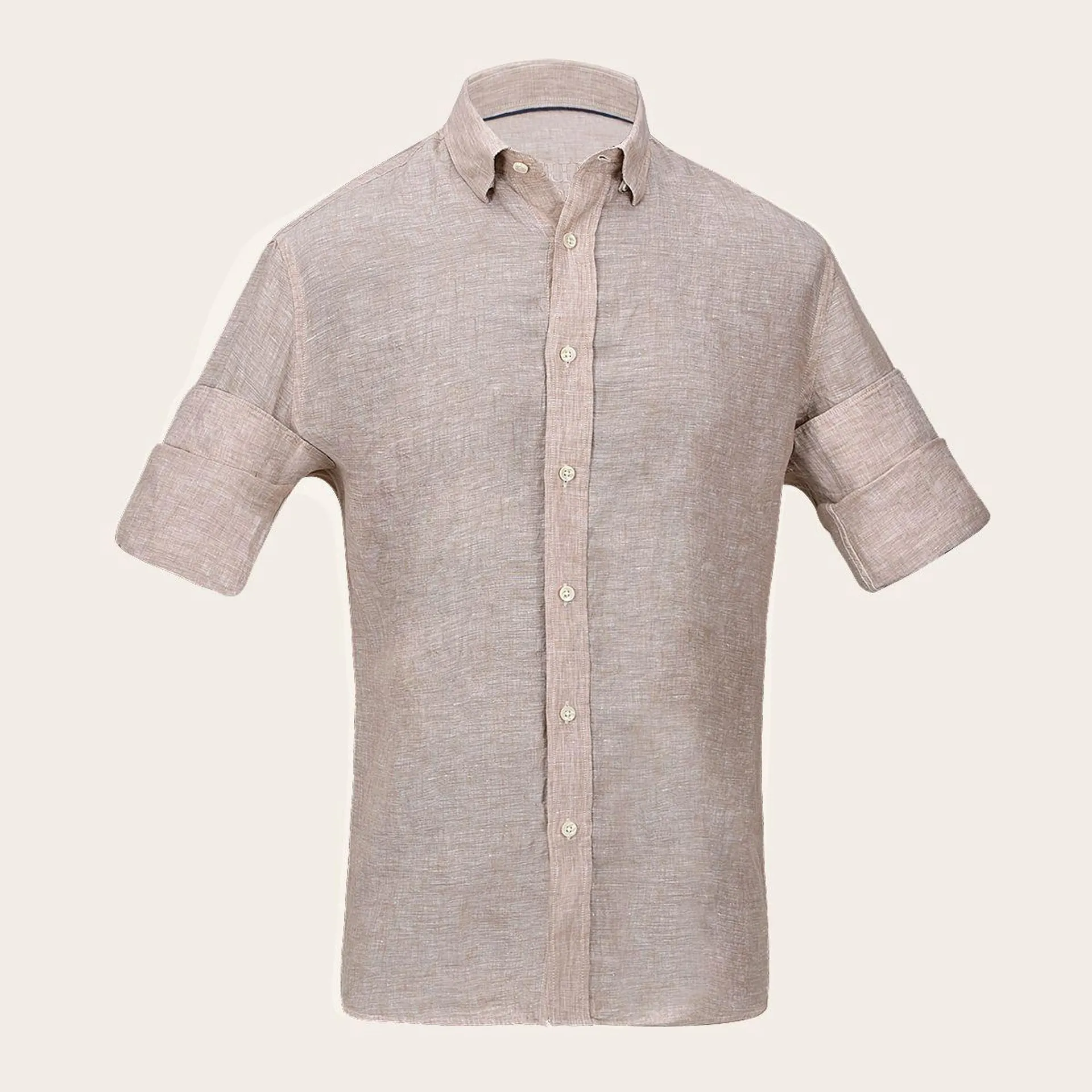Camisa Cuadra de lino.