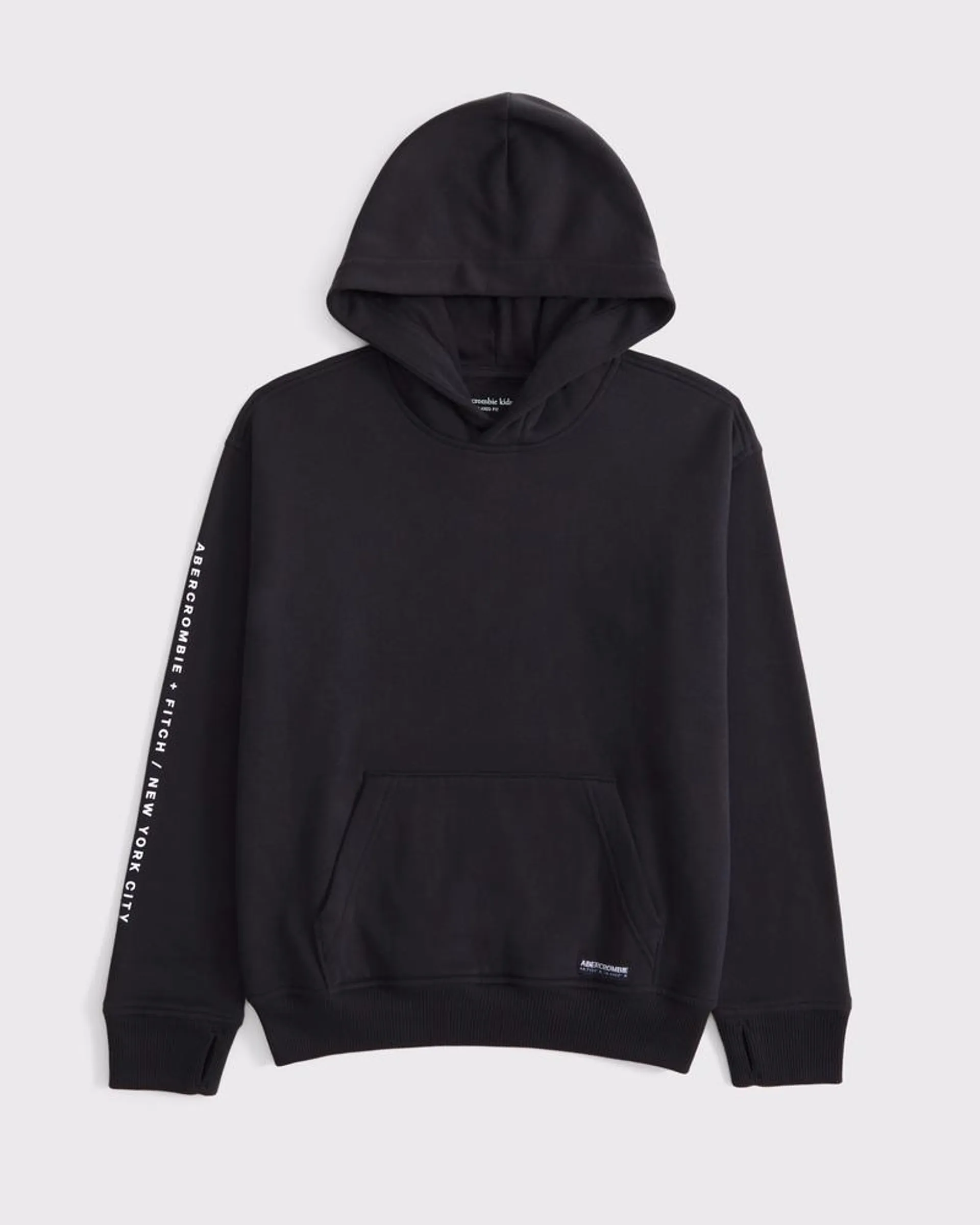 imagery logo popover hoodie