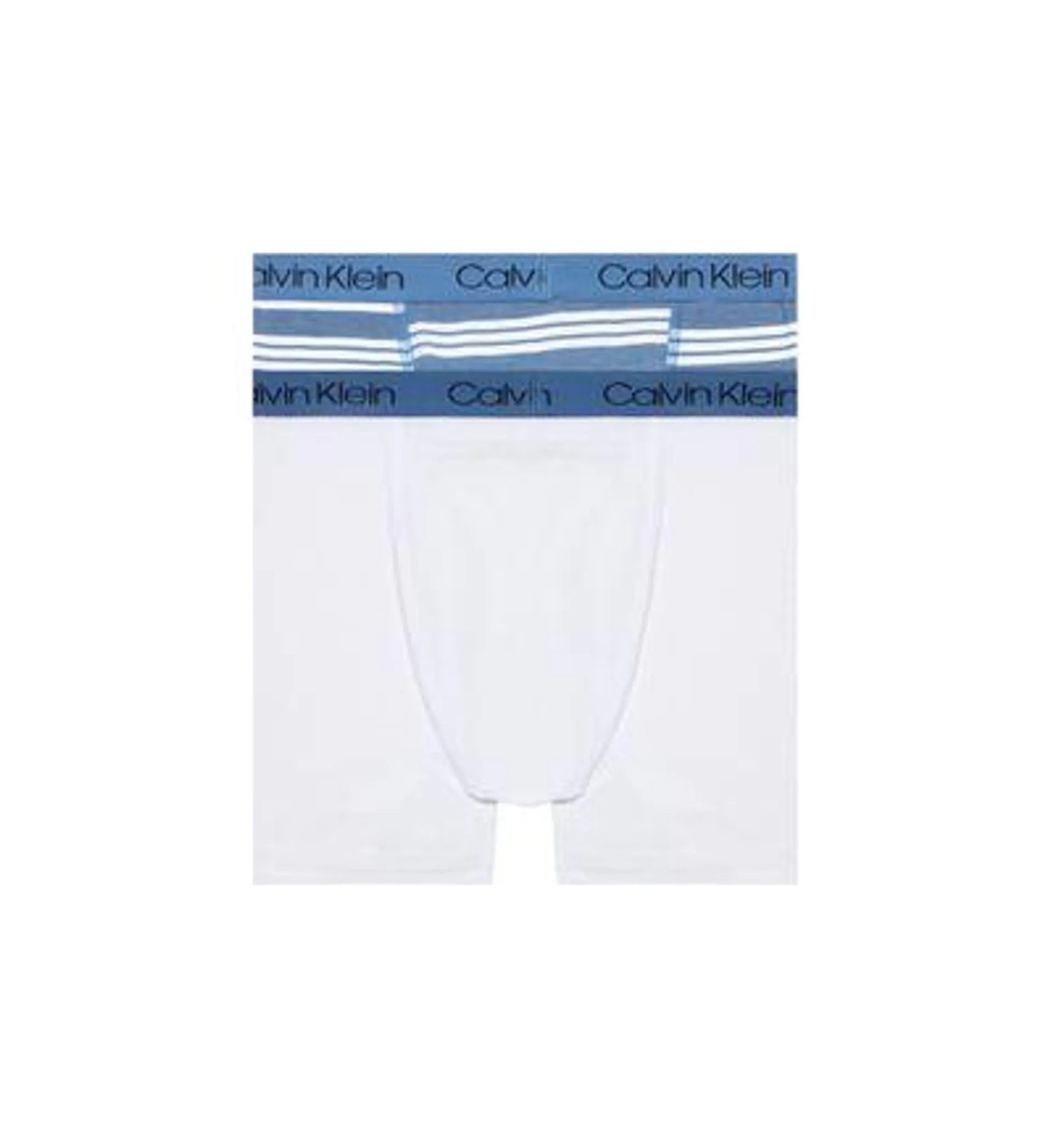 Bóxers Calvin Klein Cotton Stretch Paquete de 2 Niño Blanco