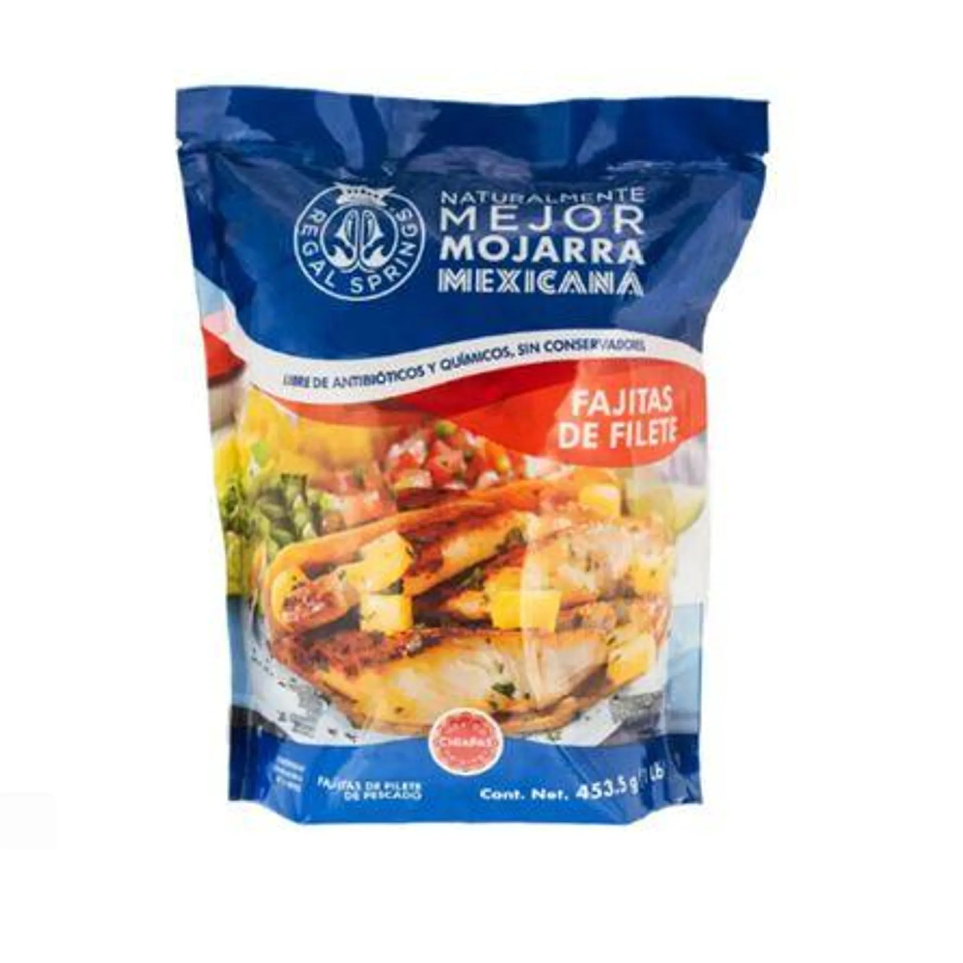 Fajitas de Pescado Regal Springs 453 g