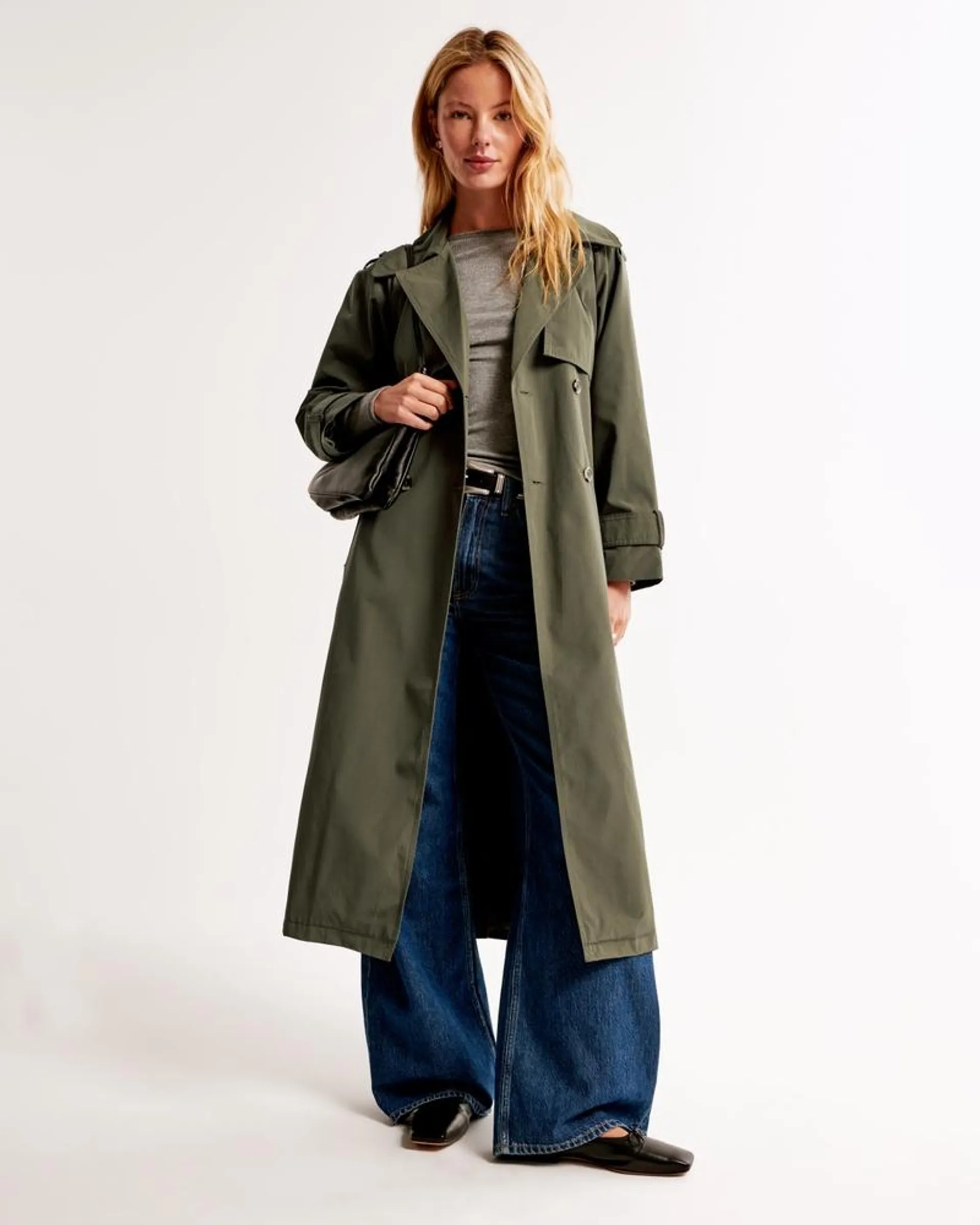 Full-Length Trench Coat