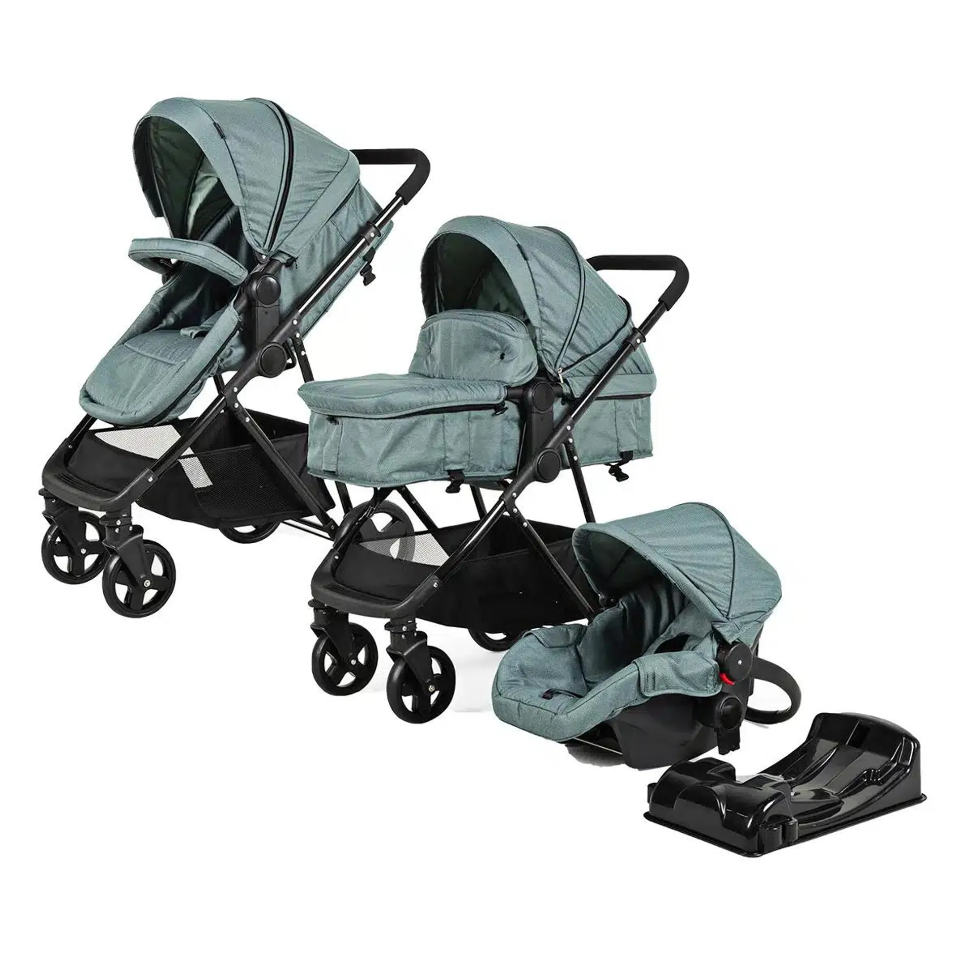 Carriola Travel System Prince Verde