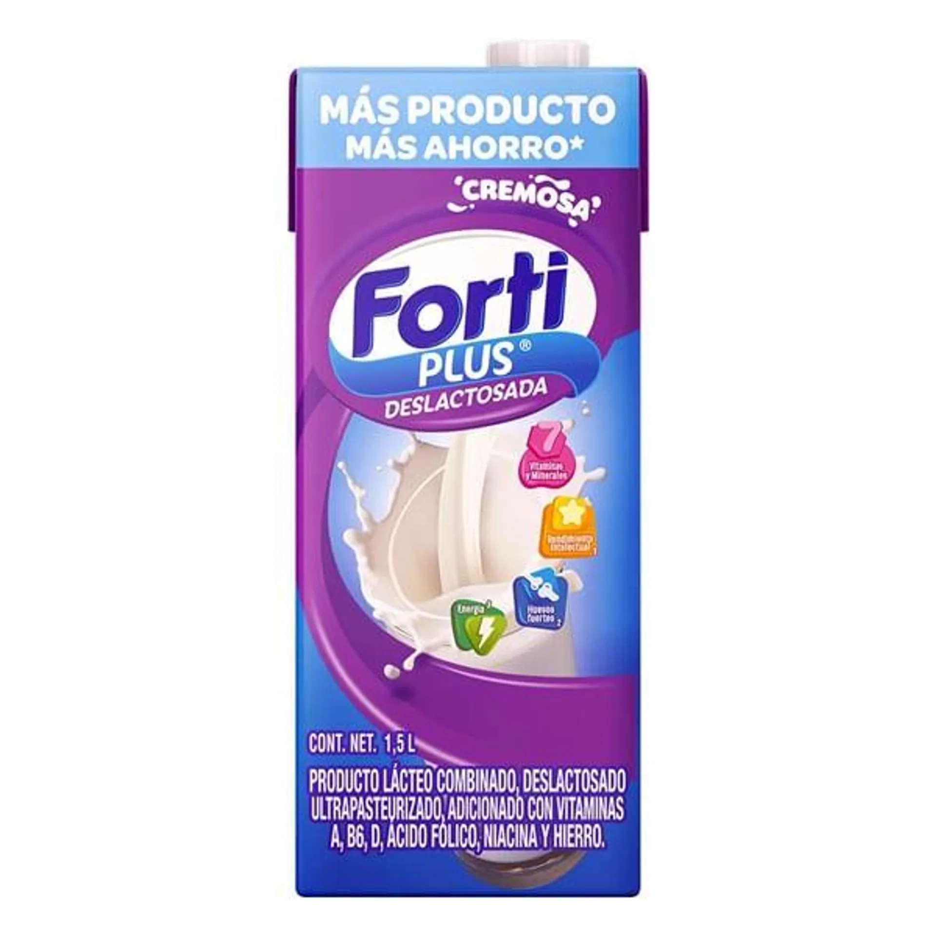 Leche Fortileche deslactosada 1.5 l