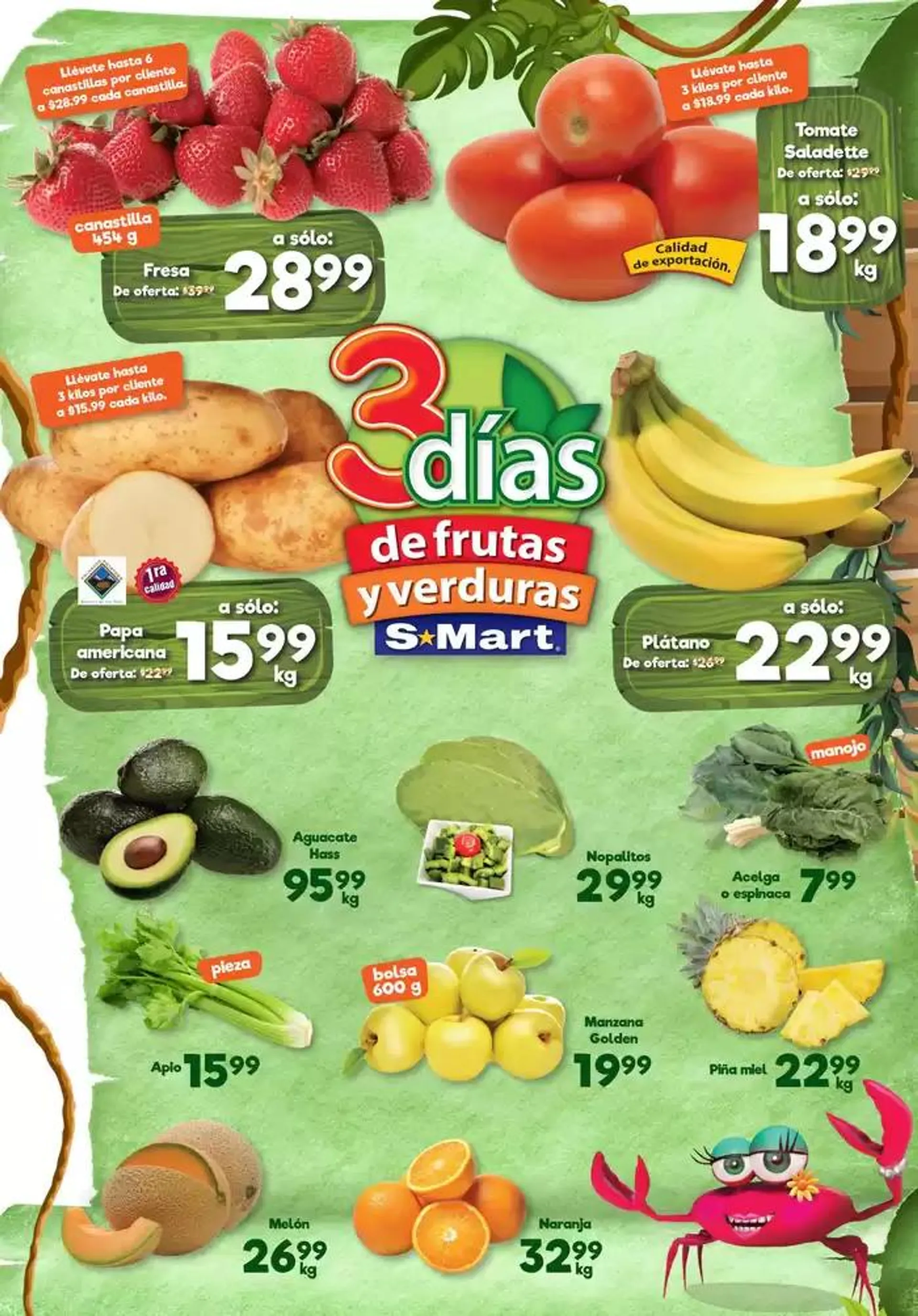 Catálogo de Catálogo S-Mart 8 de abril al 10 de abril 2025 - Pagina 1
