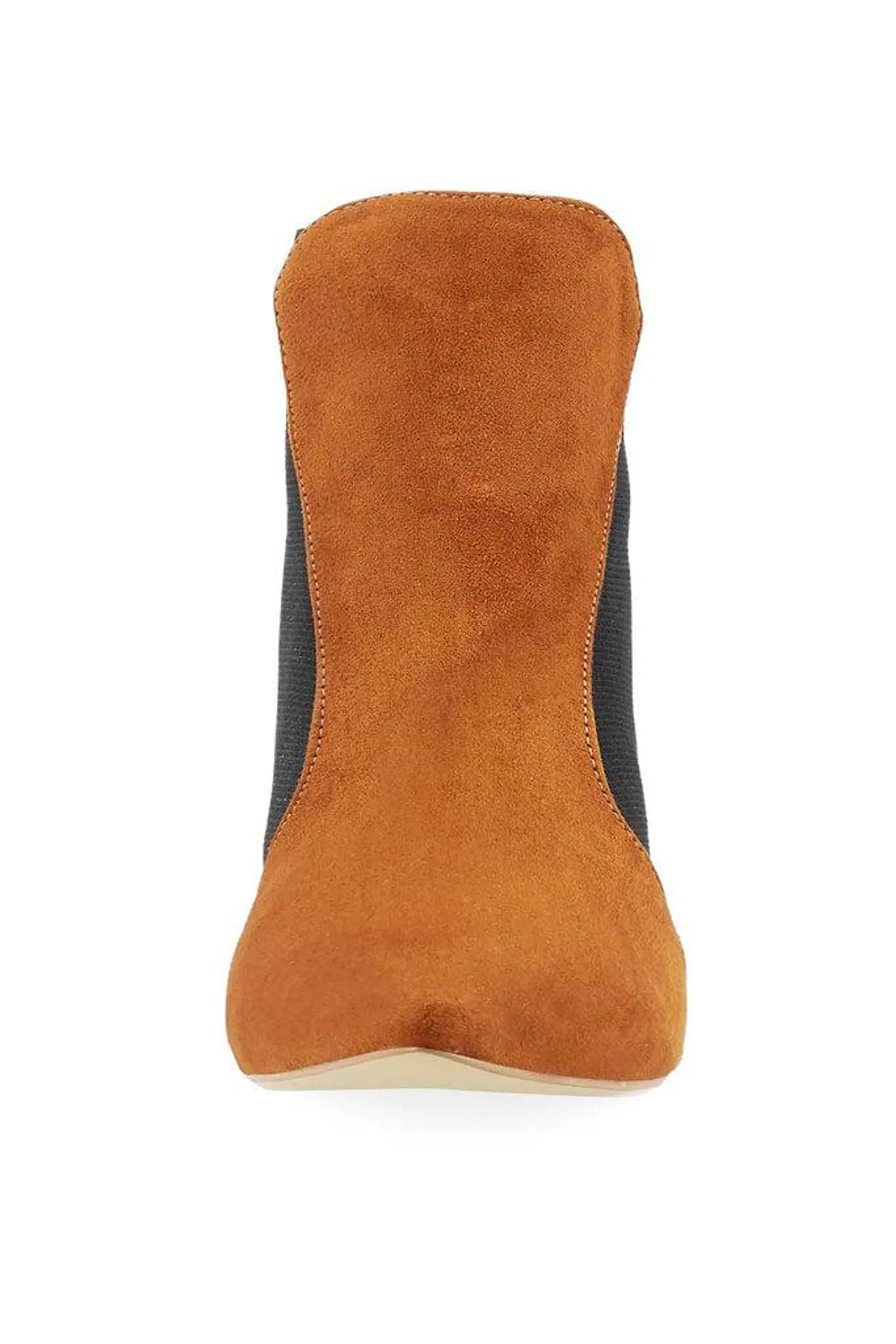030156 Botǟ¶ðn Camel Tipo Gamuza Sin Cierre Tacǟ¶ün 5.5Cm
