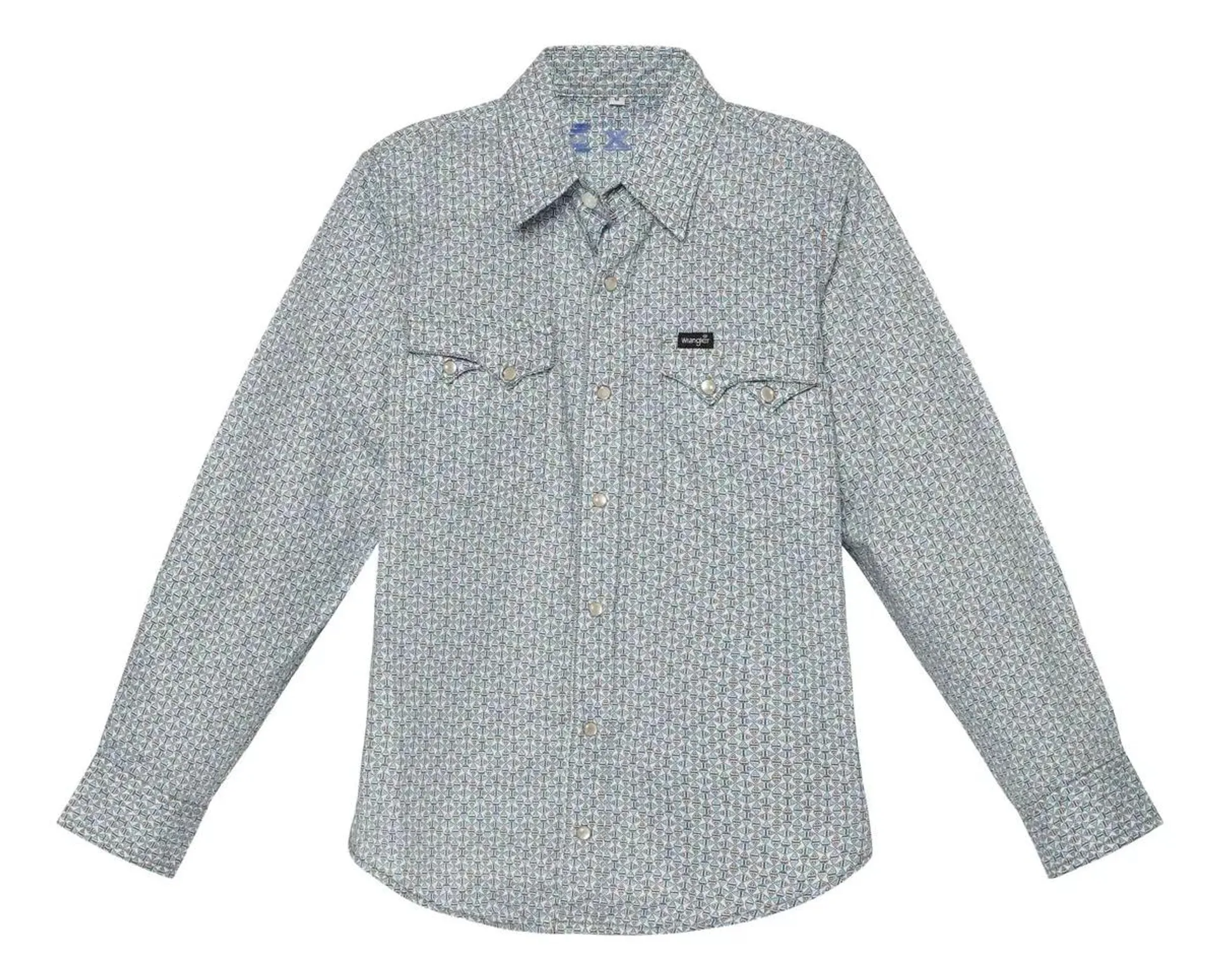 Camisa Moderna Manga Larga Wrangler Niño 677