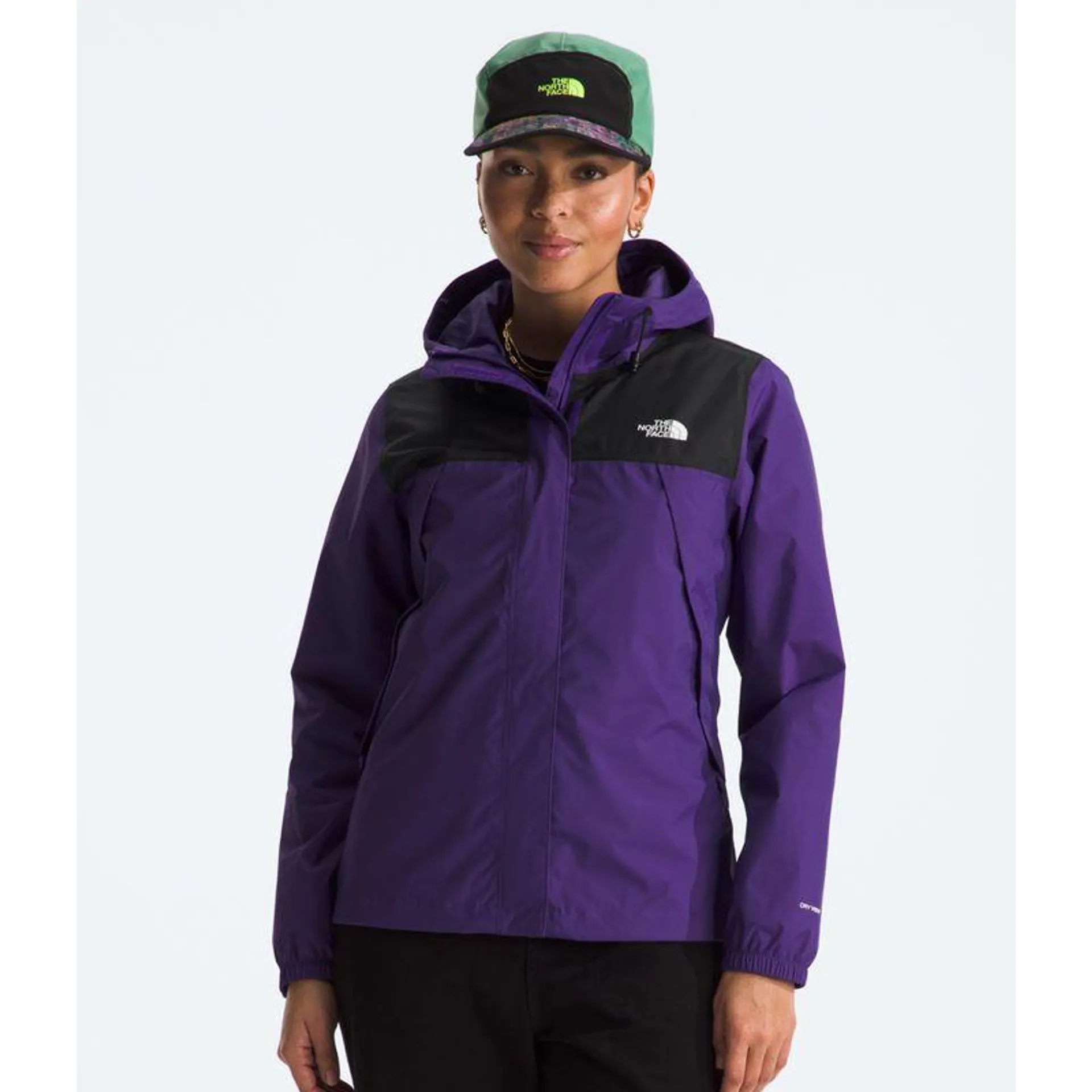 Chamarra Impermeable Antora Mujer, Morado Violeta