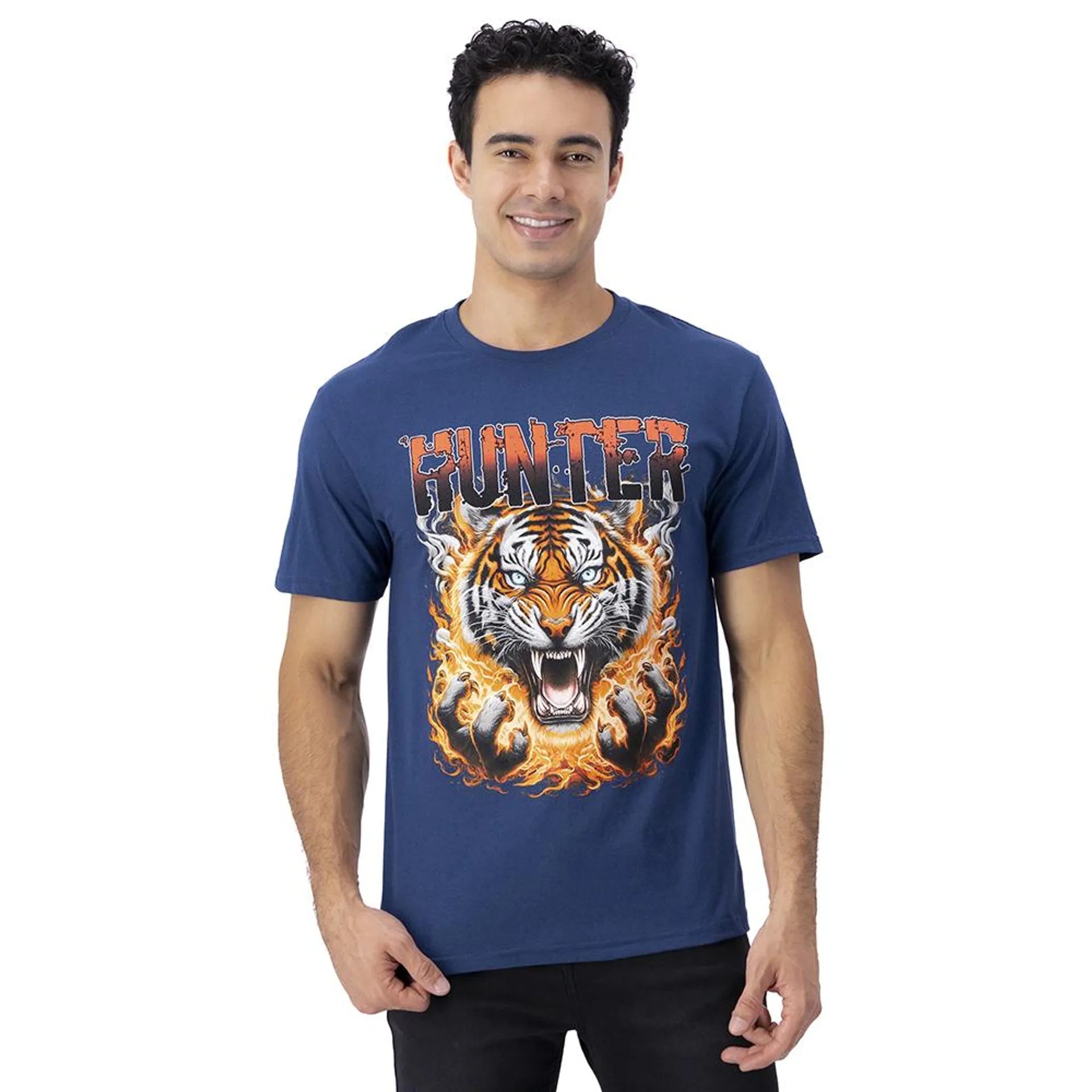 Playera Hummo Hombre Estampado Tigre