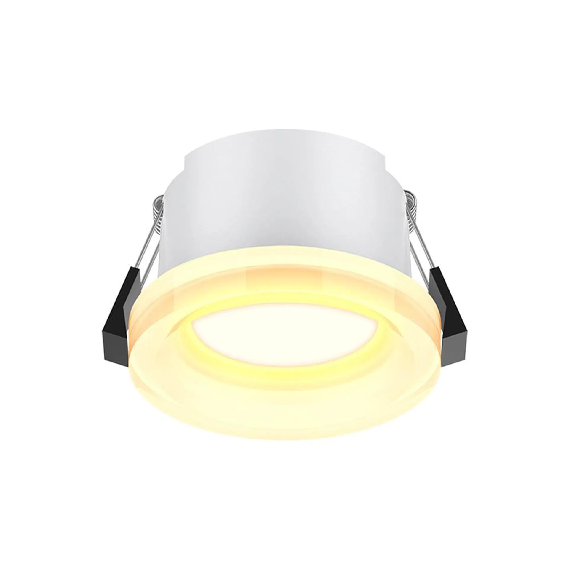 Lámpara Downlight LED 5 W con Aro de Luz Empotrable, Luz Blanca Ajustable, No atenuable