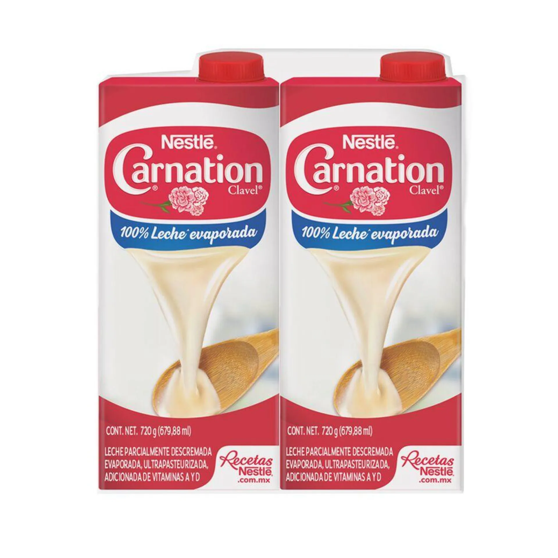 Leche Evaporada Carnation 2/720 g