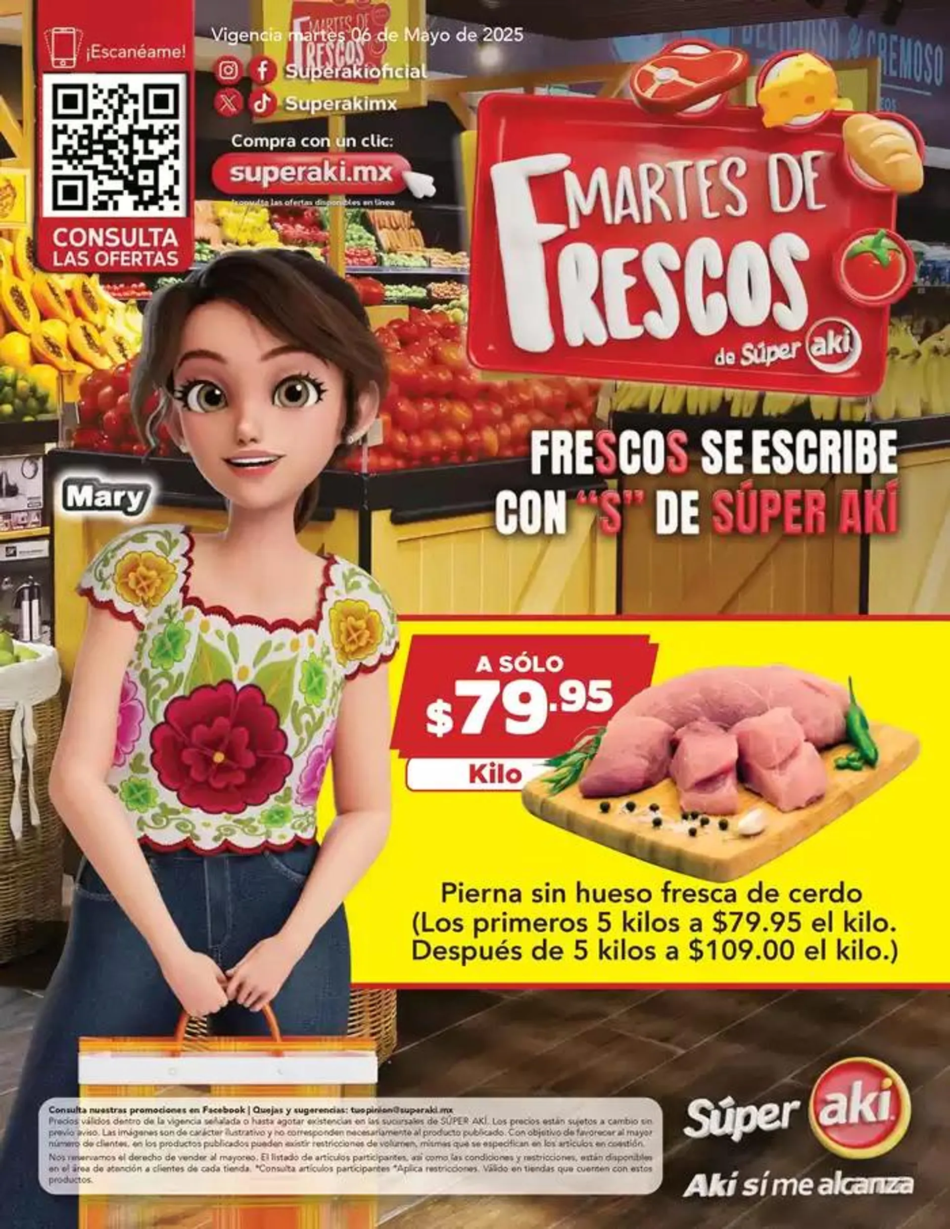 Catálogo de Martes de frescos 6 de mayo al 6 de mayo 2025 - Pagina 1