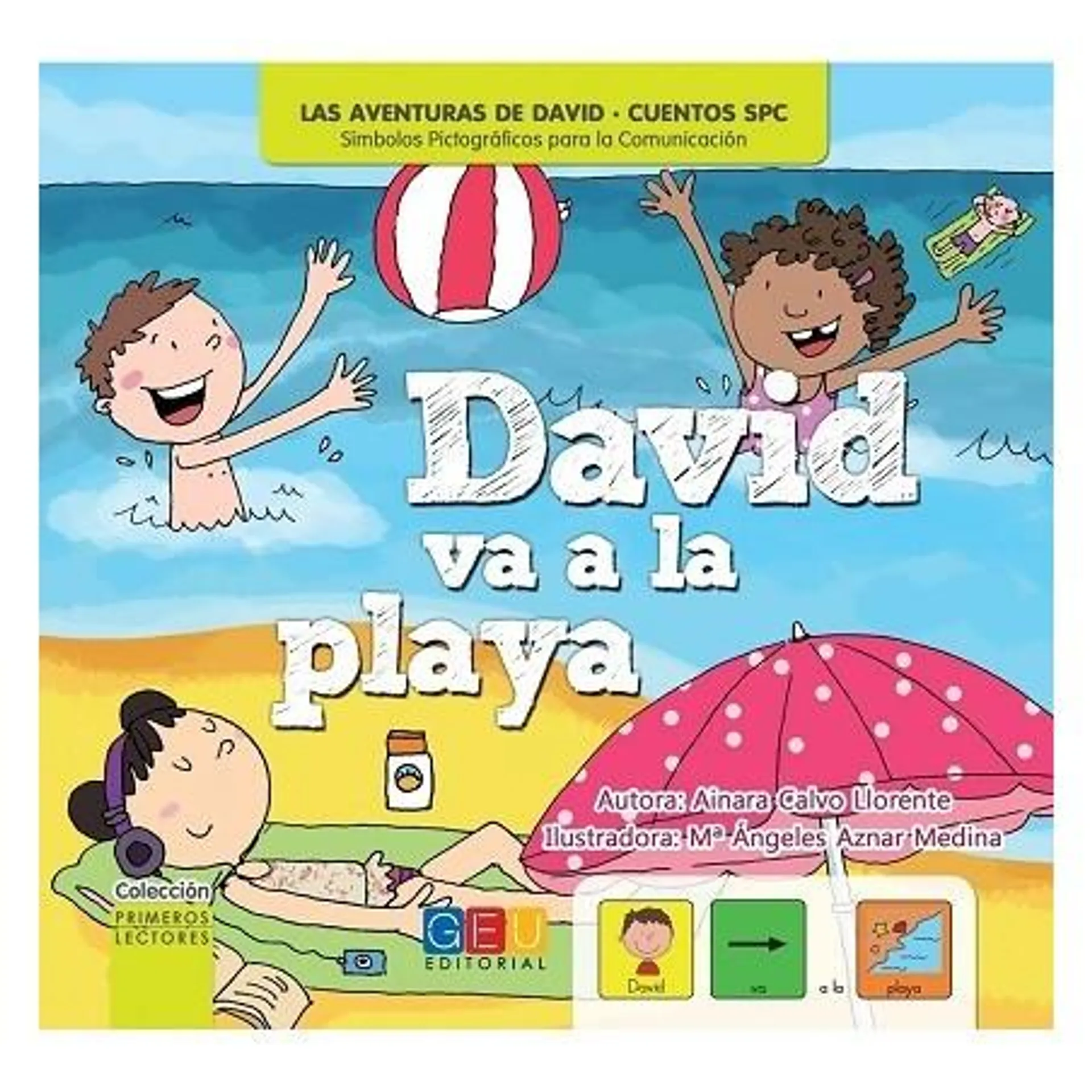 David va a la playa