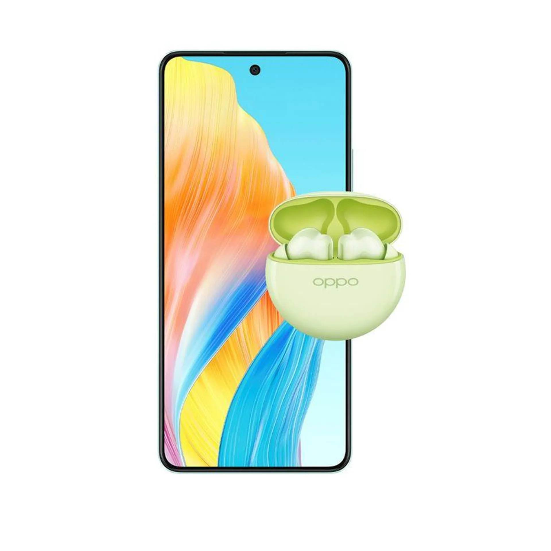 Oppo A58 256GB Libre Verde más Audífonos