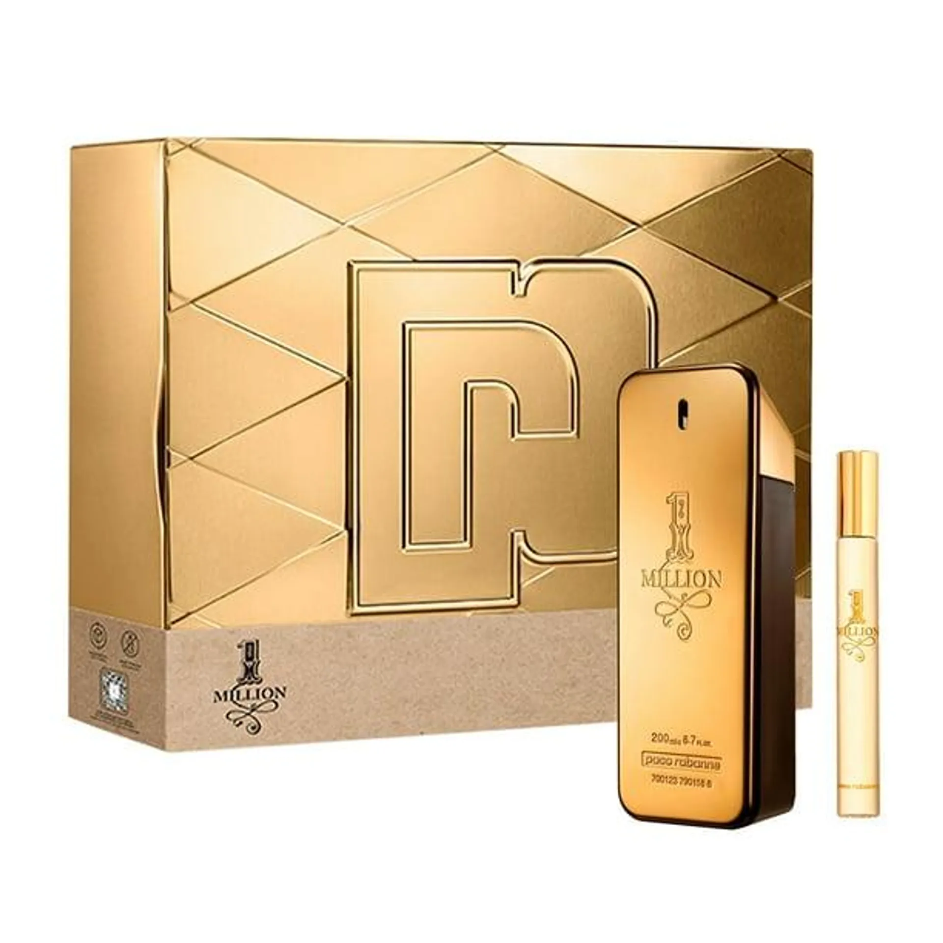 ESTUCHE Paco Rabanne One Million 200ml 2pzs [Metal] hombre