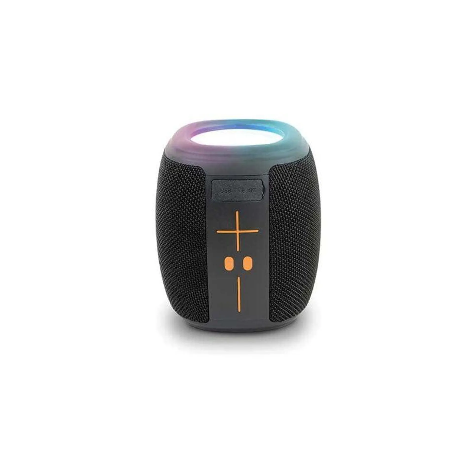 Bocina Recargable Bluetooth con Luz LED Negra Misik MS227