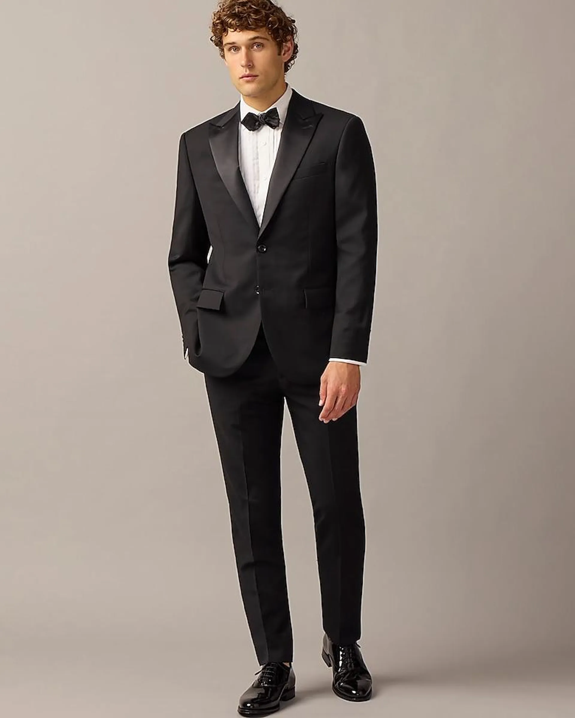 Crosby Classic-fit tuxedo jacket in Italian wool