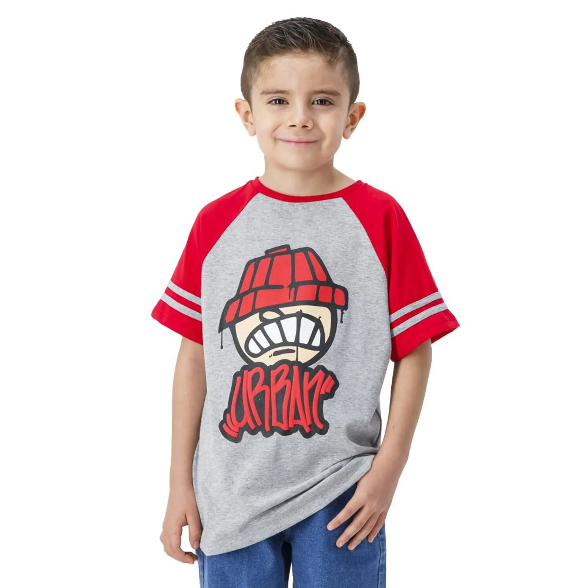 Playera Hummo Niño Con Estampado Frontal