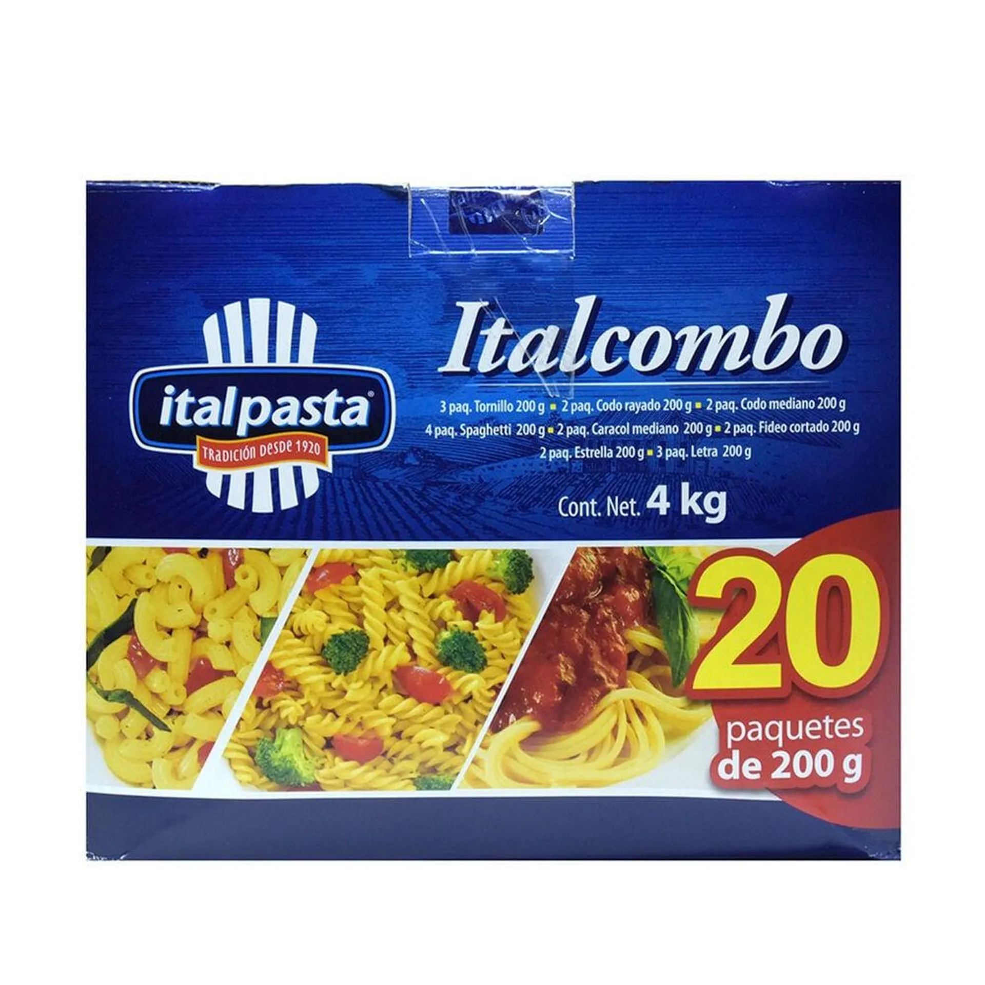 Pasta Surtida Italpasta 20 / 200 g