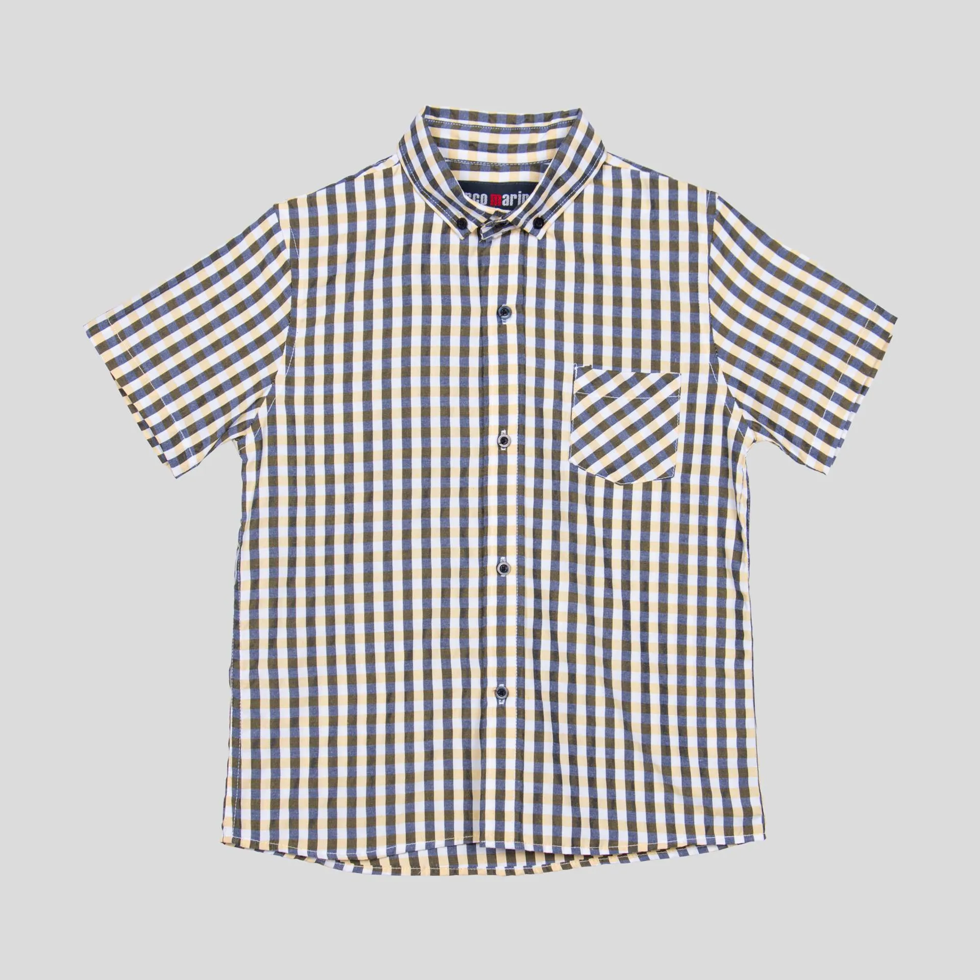 CAMISA DE CUADROS PARA NIÑOS