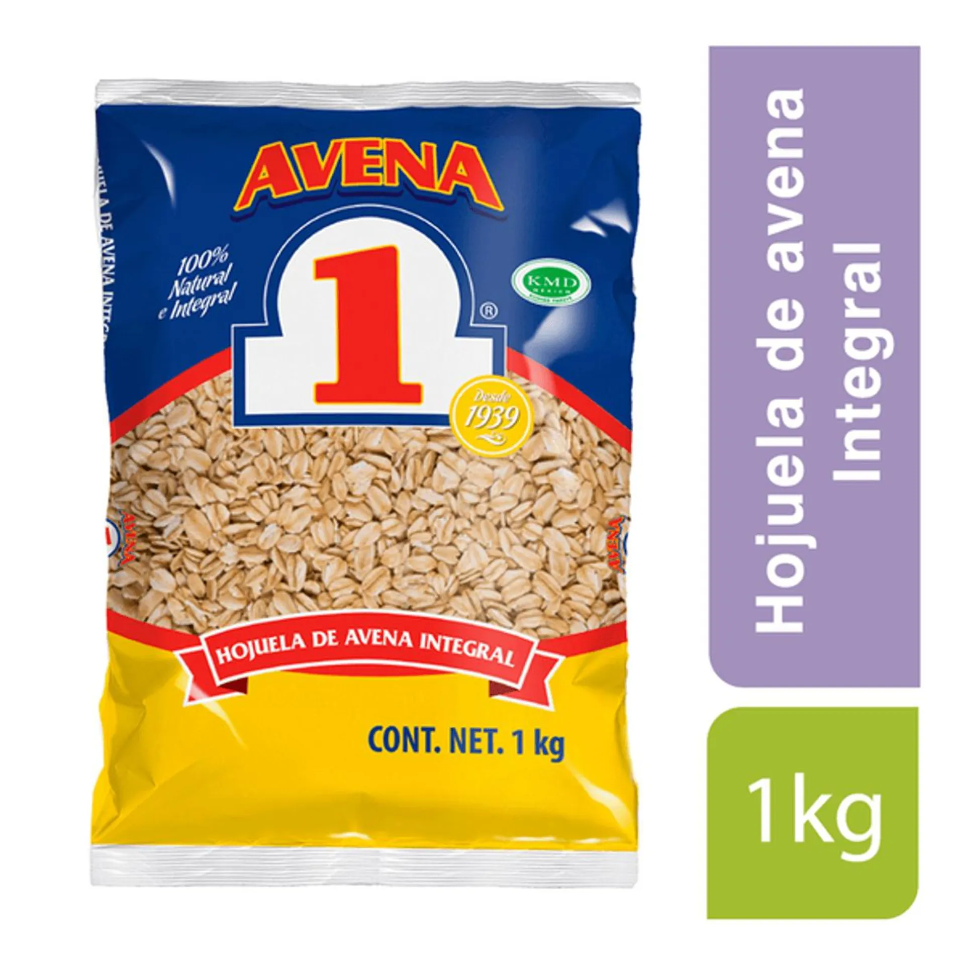 Avena Integral Hojuelas 1 Kg