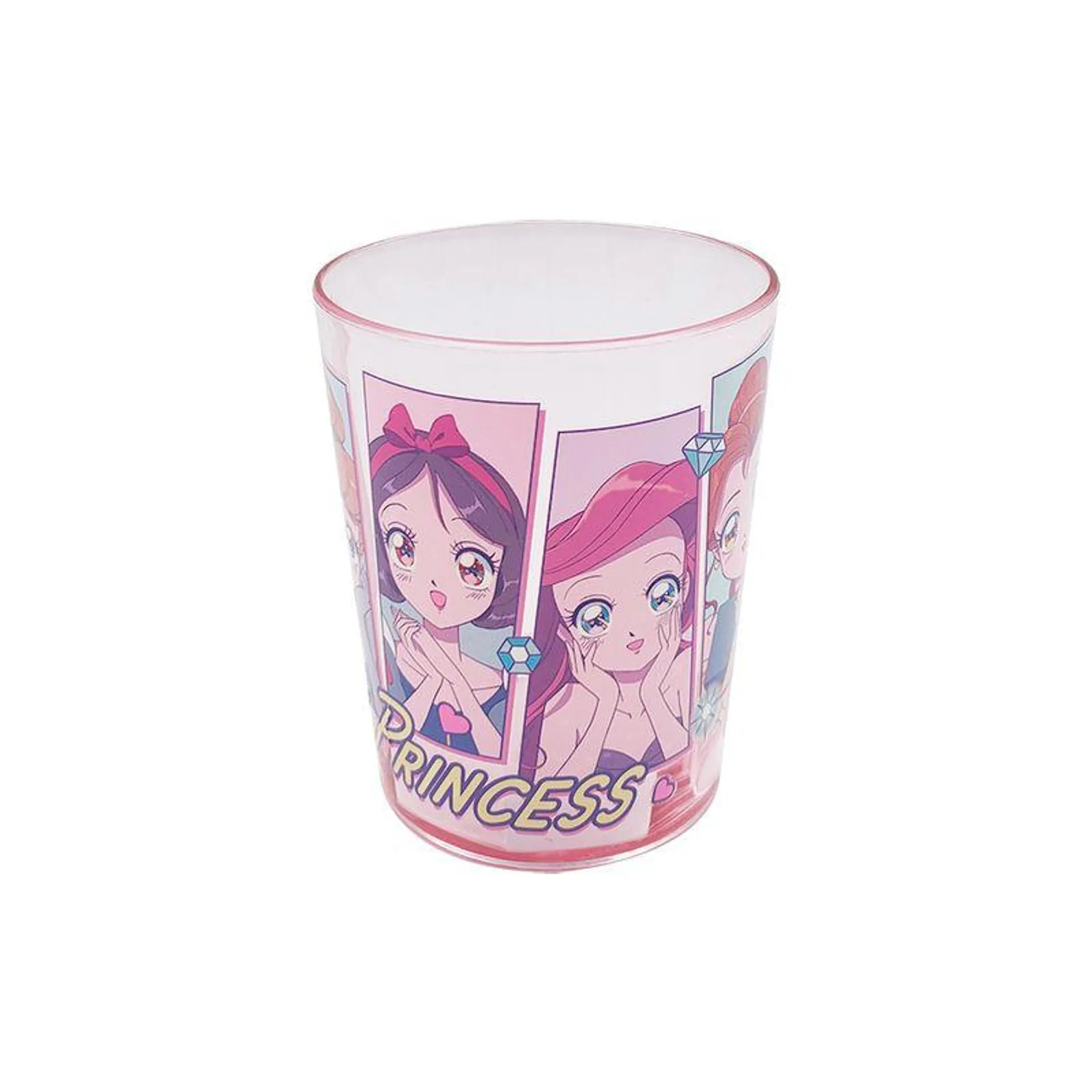 Vaso Para Baño Disney Princesas Manga Plástico