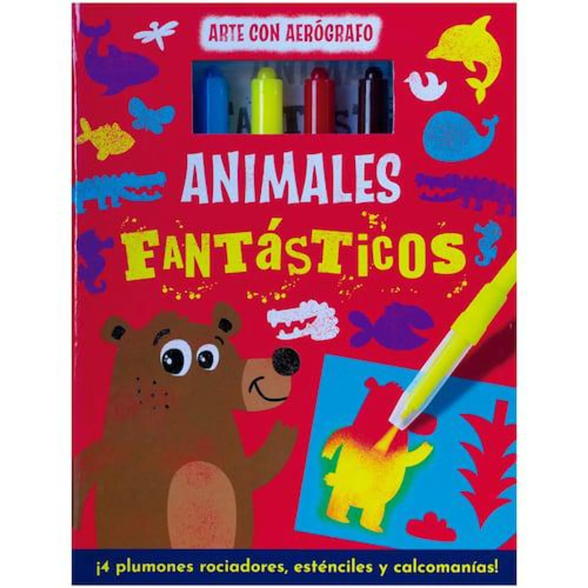 Arte Con Aerógrafo Animales Fantásticos