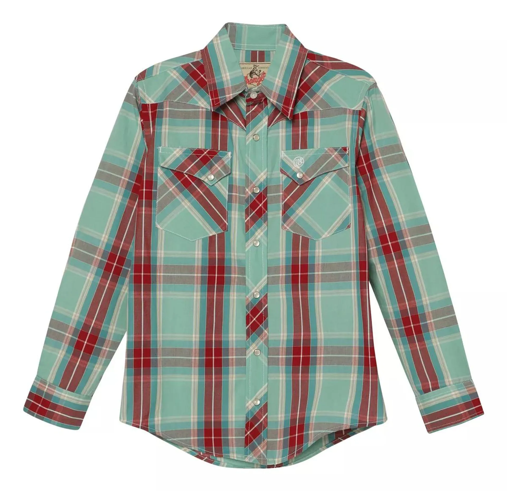 Camisa Moderna Manga Larga Wrangler Niño 680