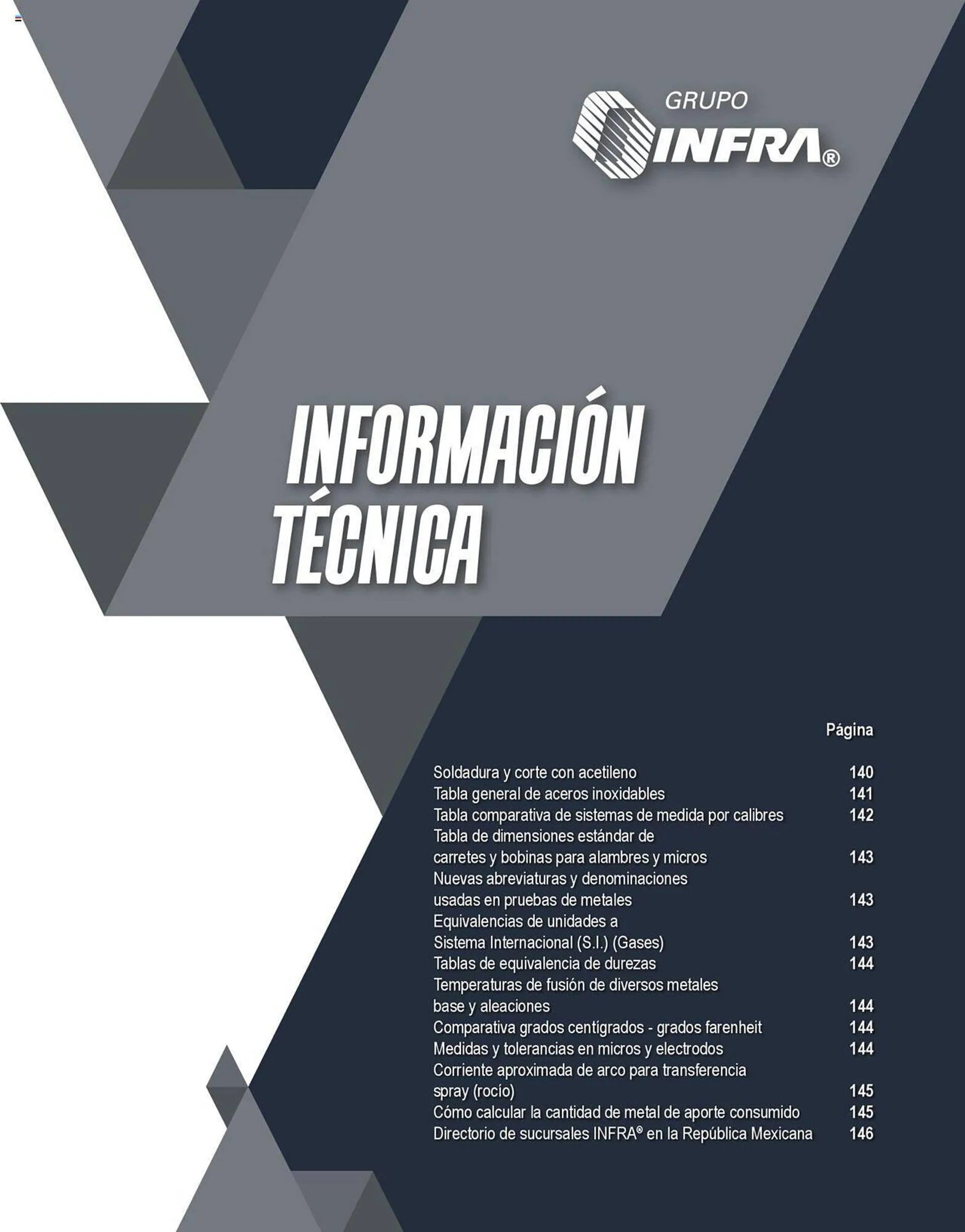 Catálogo Infra - 1