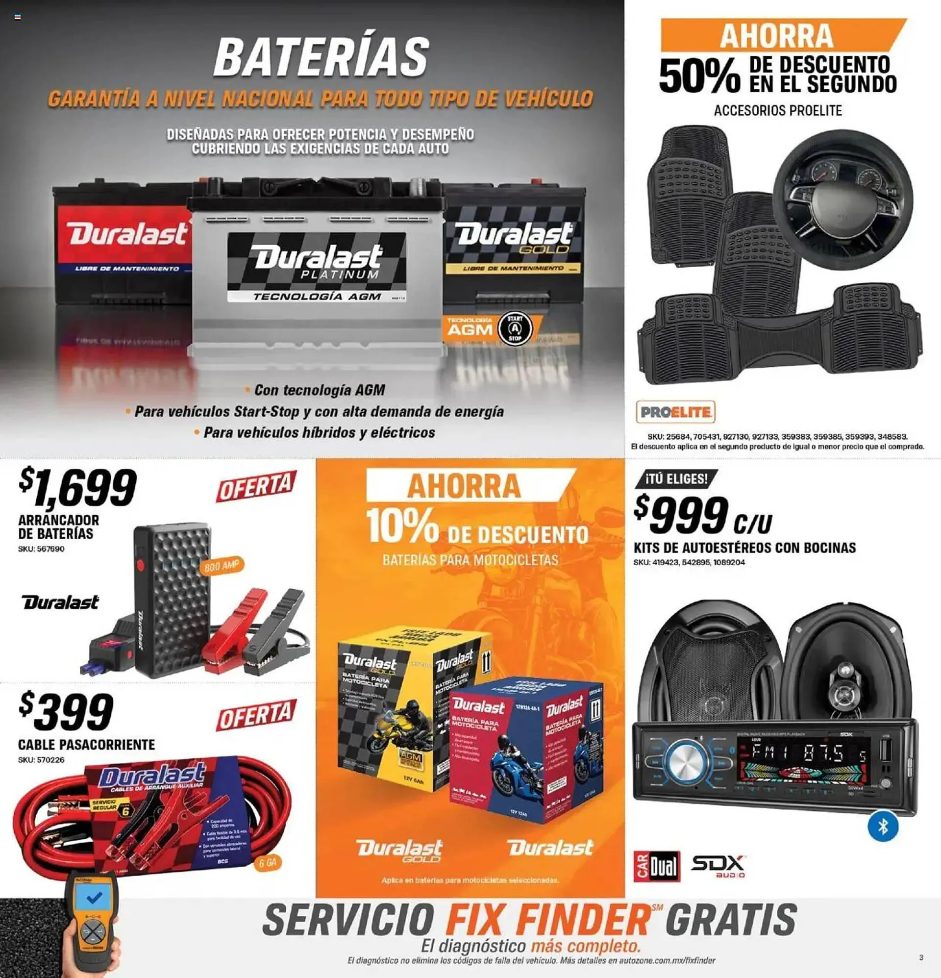 Catálogo de Catálogo AutoZone 28 de abril al 17 de mayo 2025 - Pagina 3