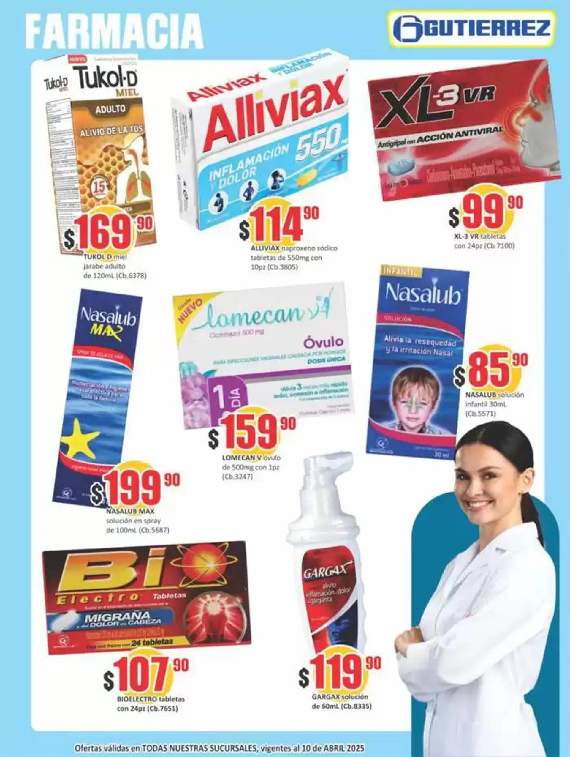 Catálogo de Volante Super Gutierrez 4 de abril al 10 de abril 2025 - Pagina 9