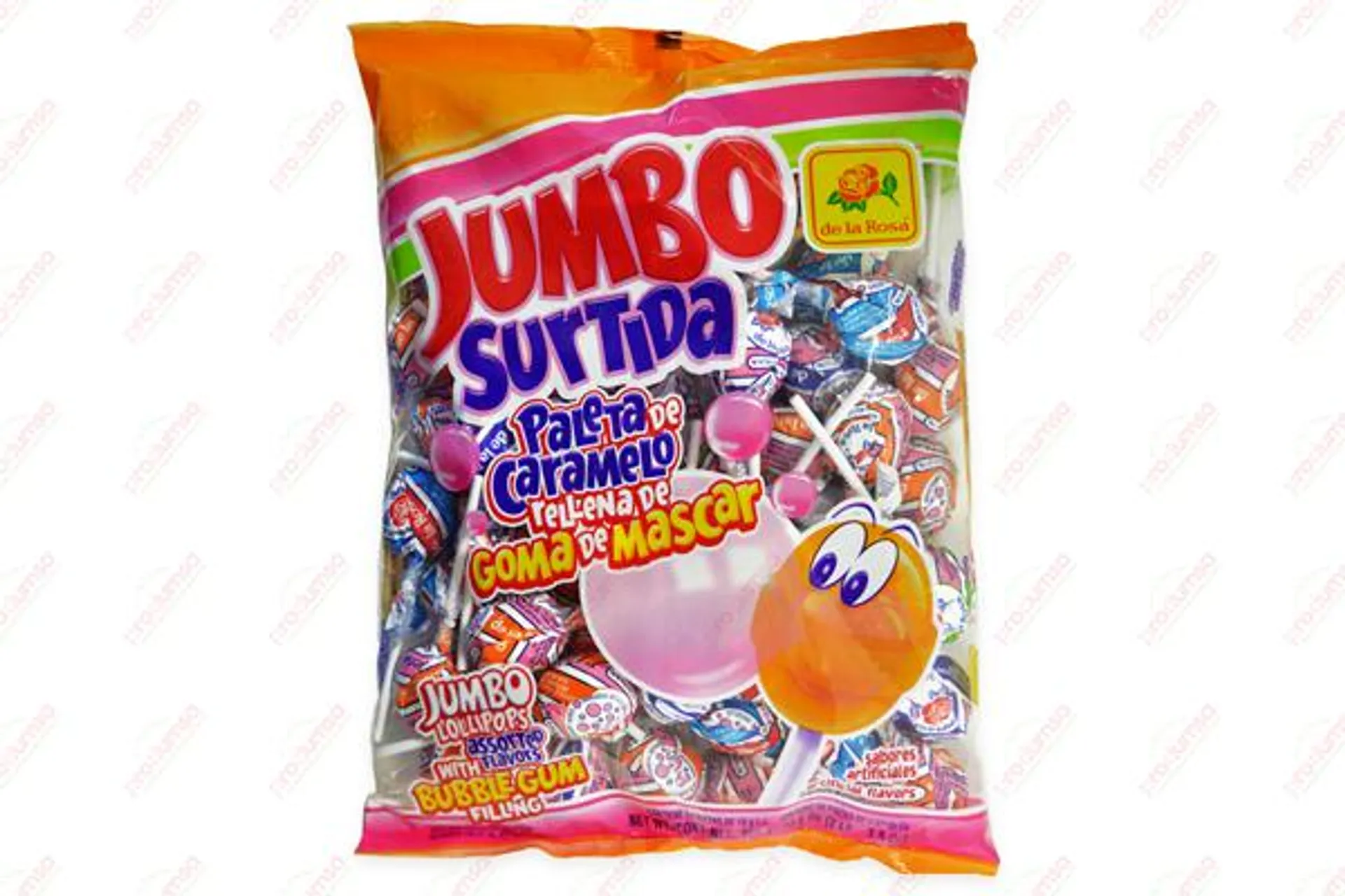 PALETA JUMBO SURTIDA 12/50 LA ROSA
