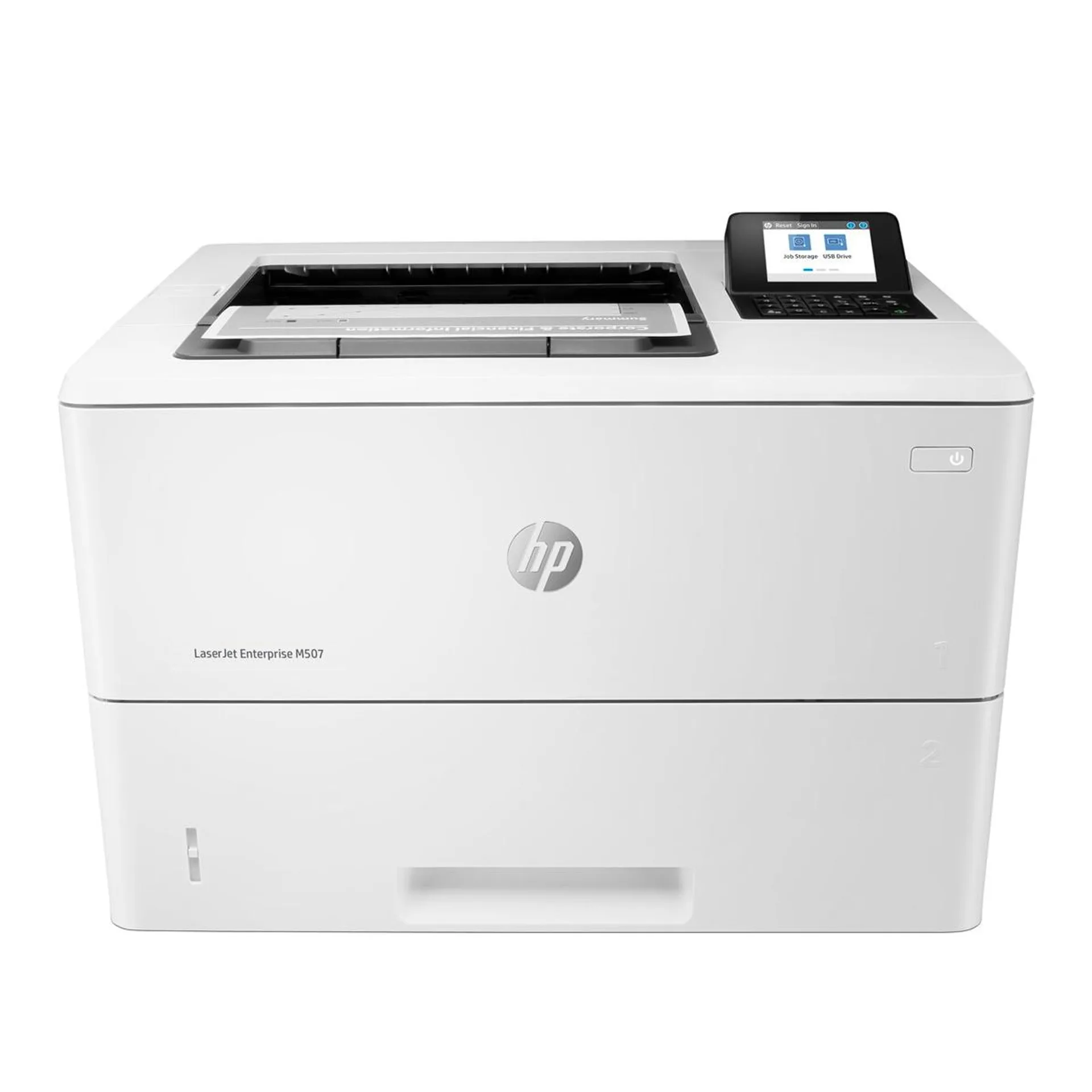 Impresora Laser Hp Laserjet Enterprise M507Dn A Color 43Ppm Duplex Blanco 1Pv87A#Bgj