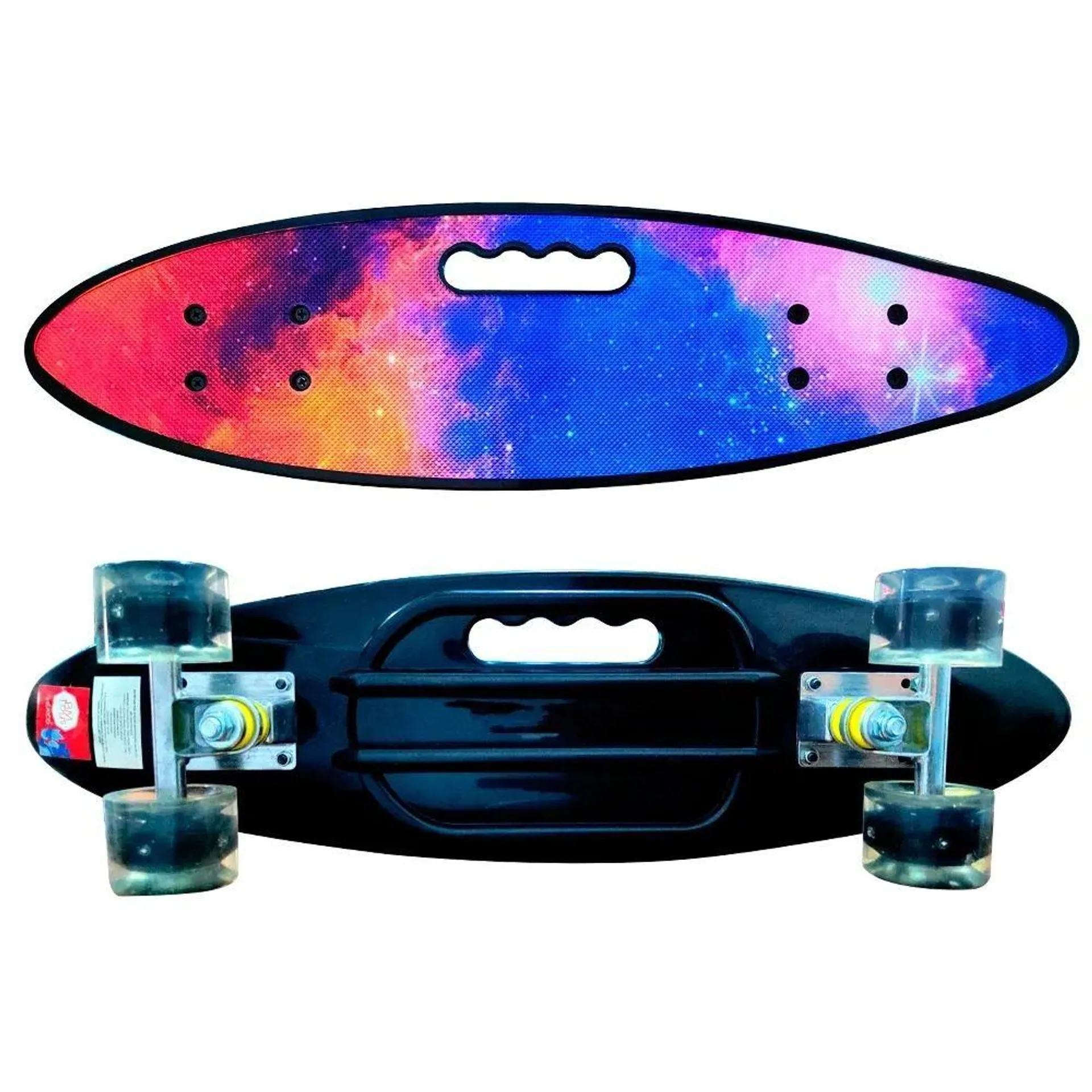 Patineta Negra BM Toys Con Luces Led