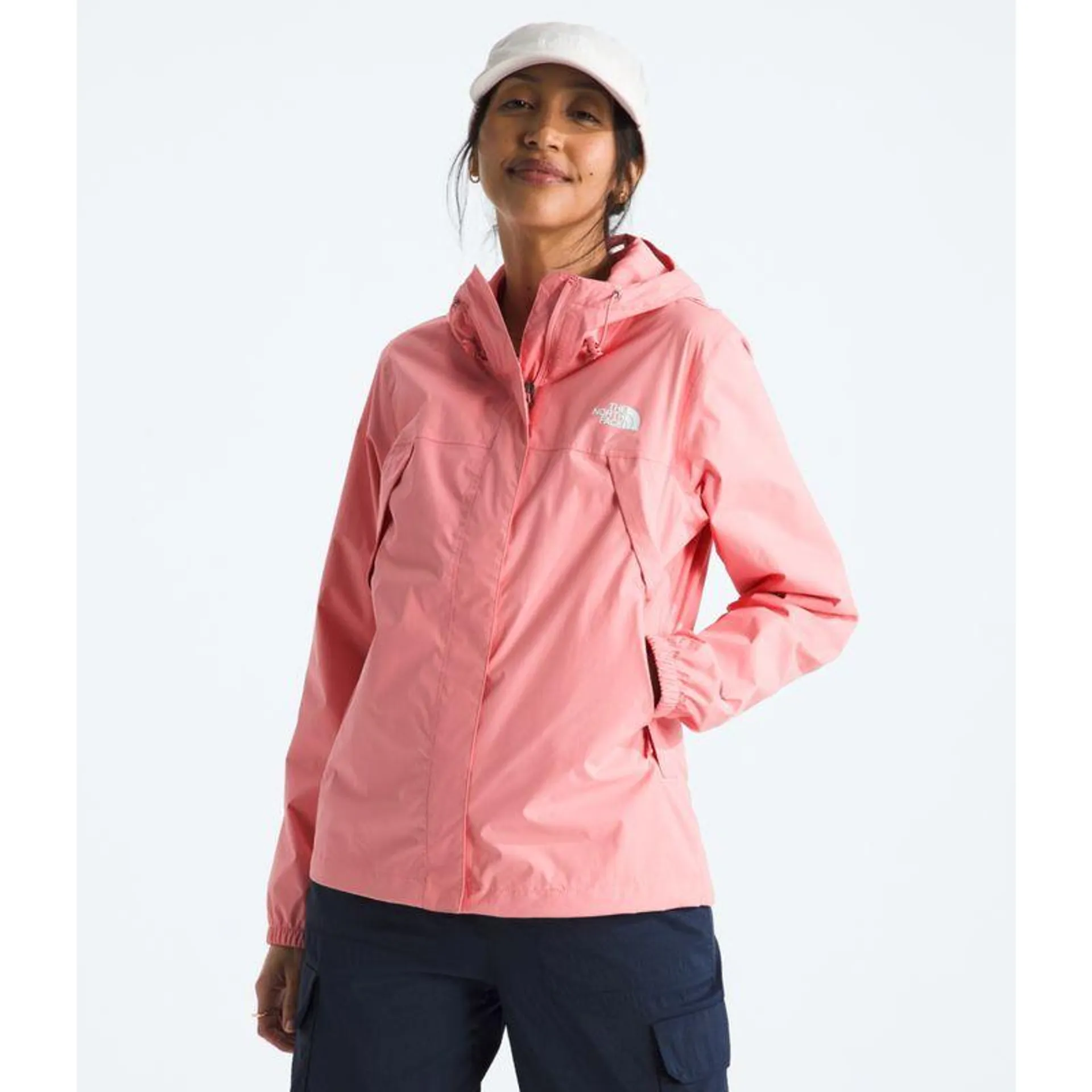 Chamarra Impermeable Antora Mujer, Rosa