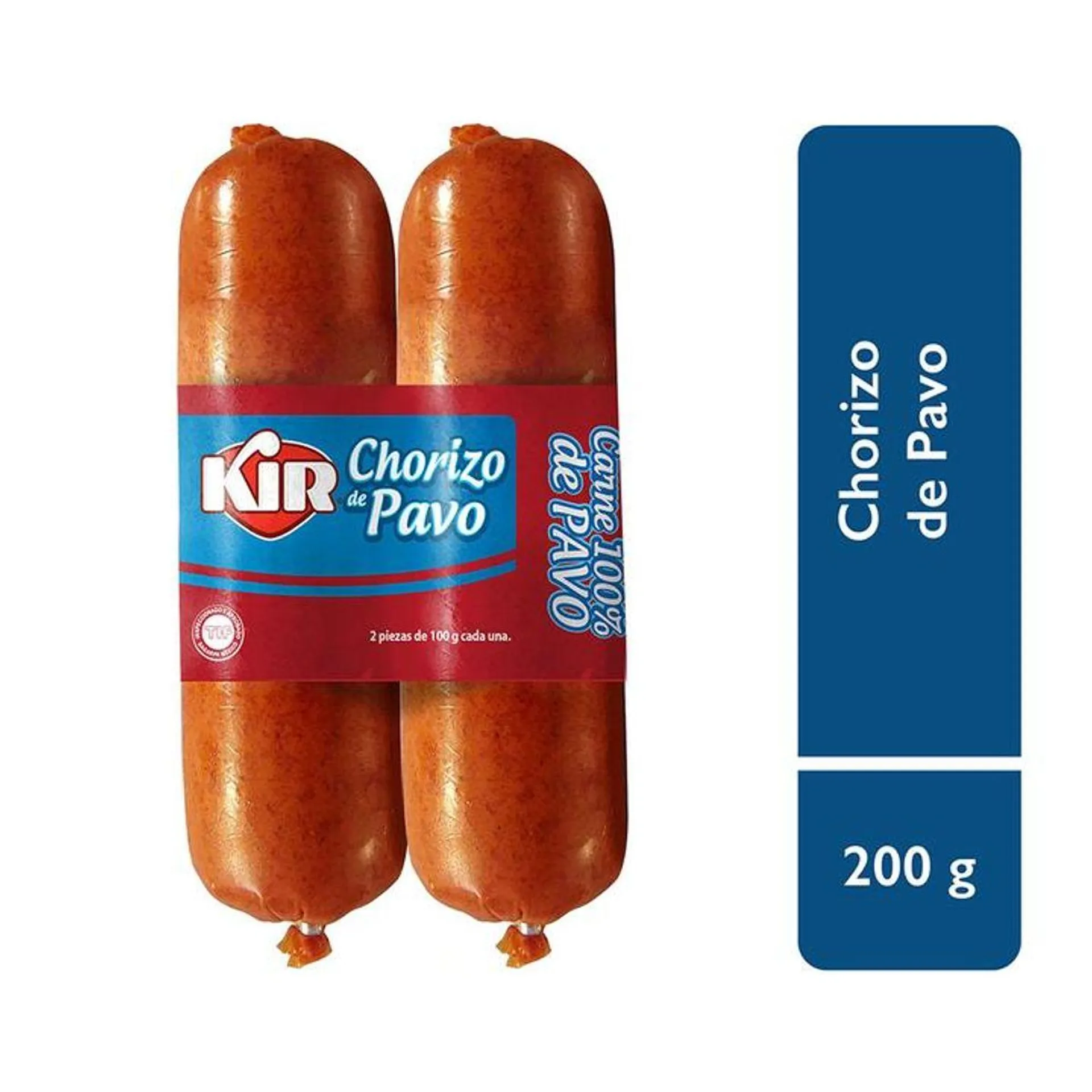 Kir Chorizo de Pavo 200 g