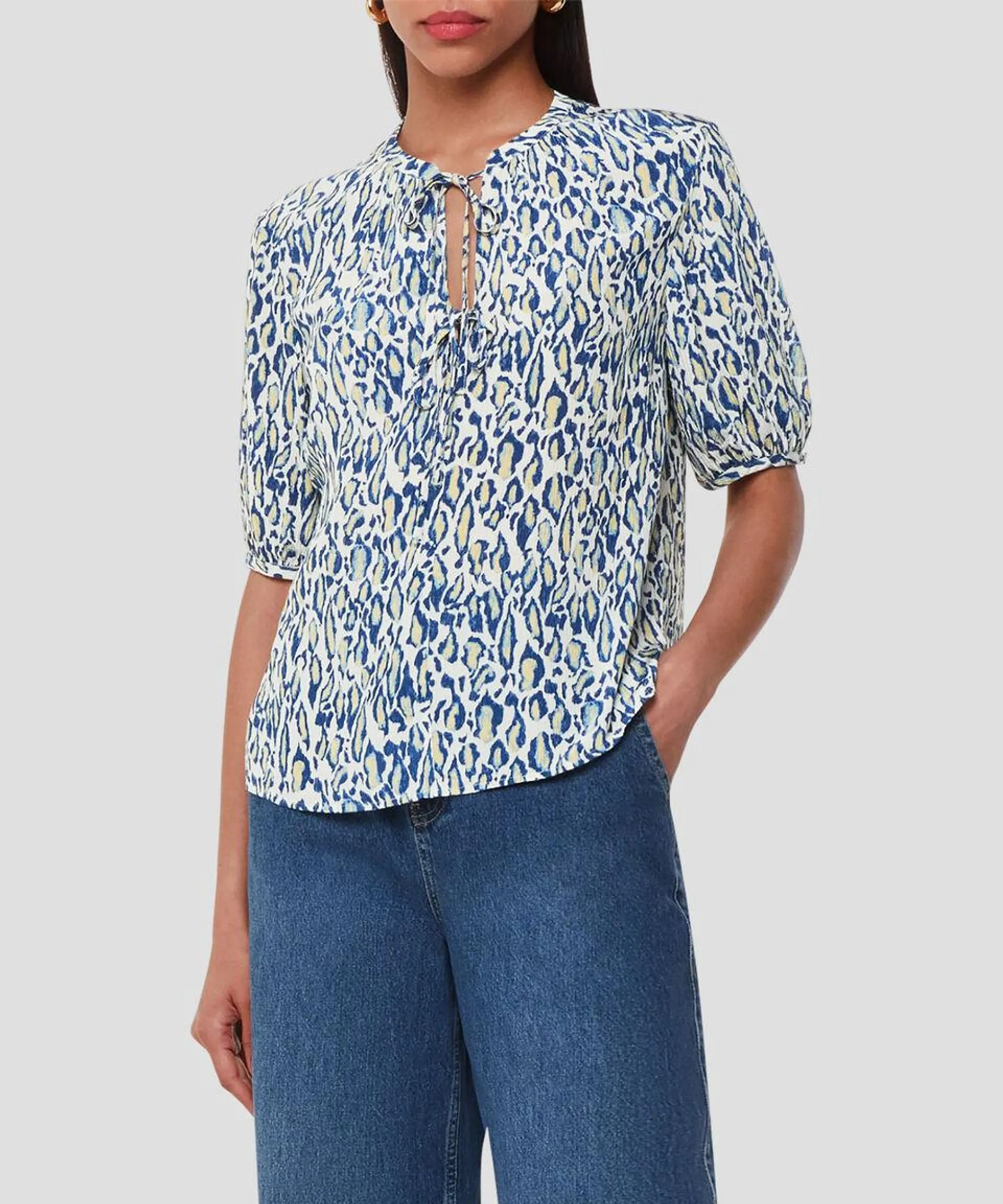 Blusa estampada Mujer