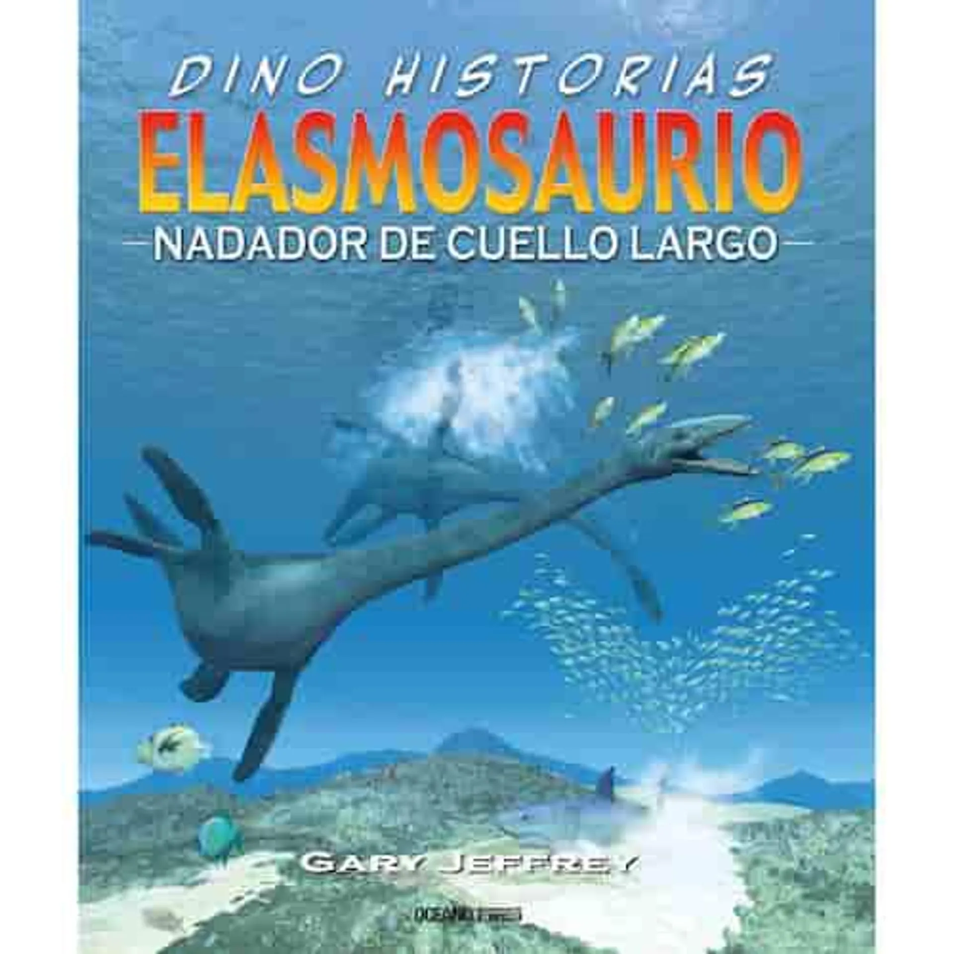 Elasmosaurio. Nadador de cuello largo (rústica)