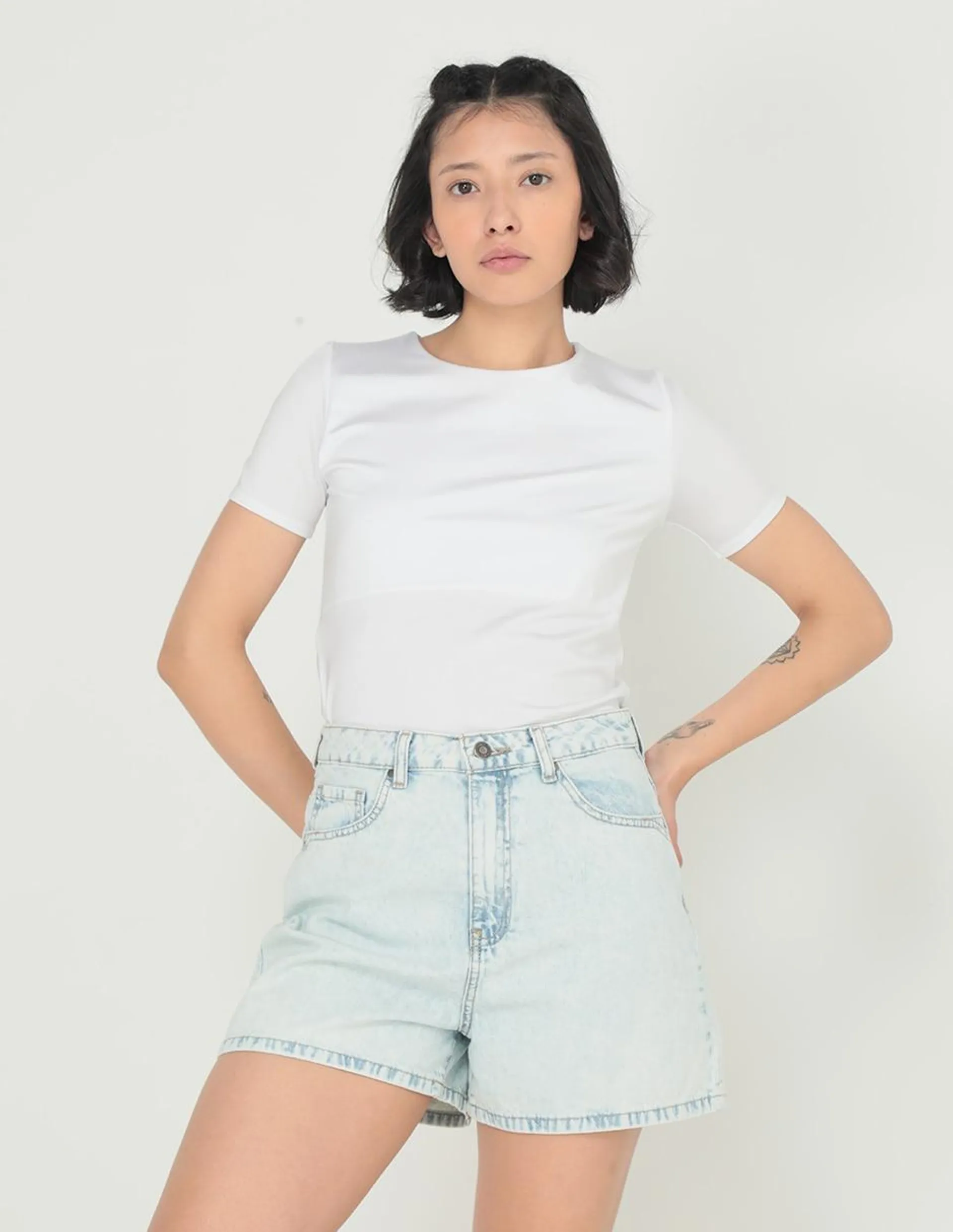 Short That's It de mezclilla para mujer