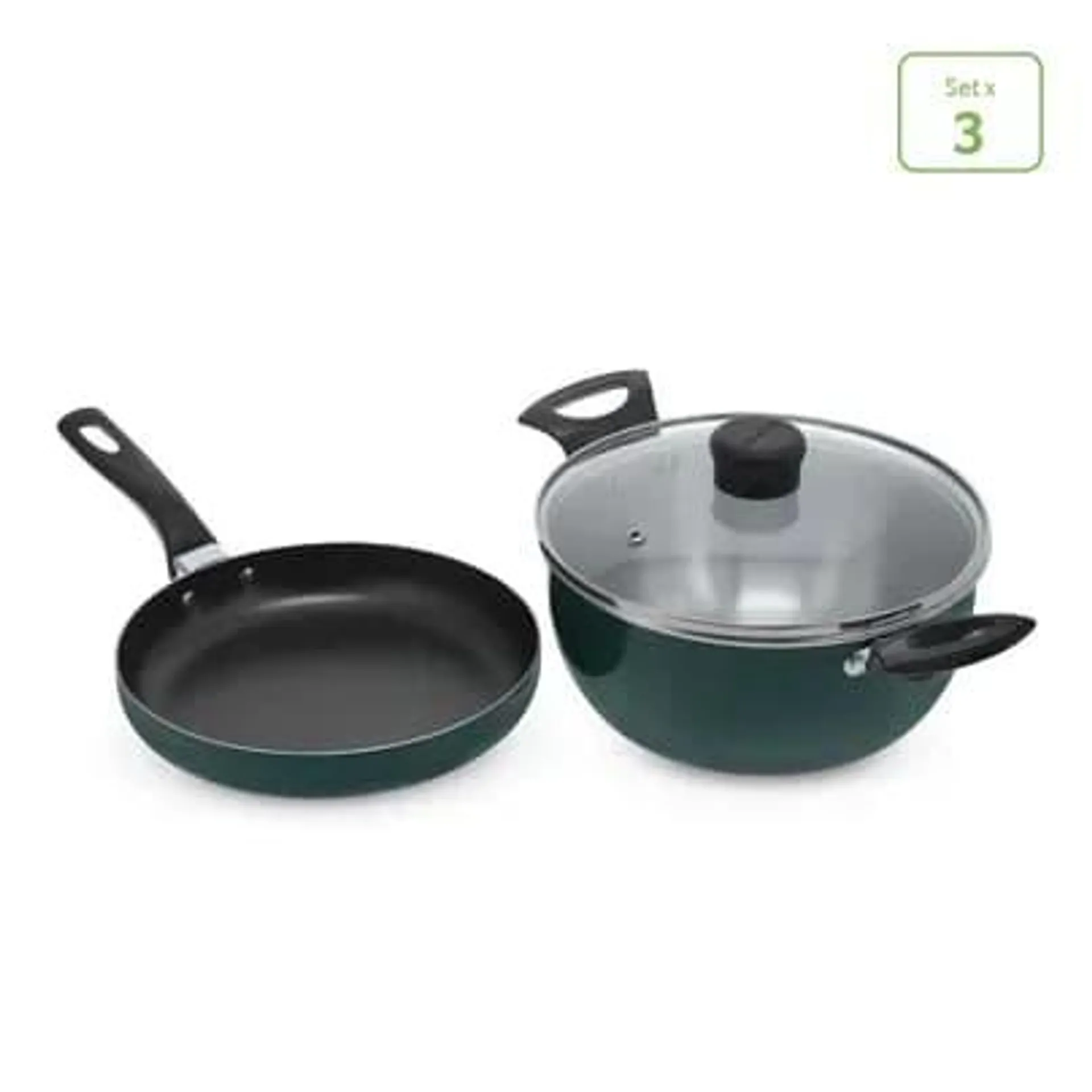 Sarten + Olla Verde